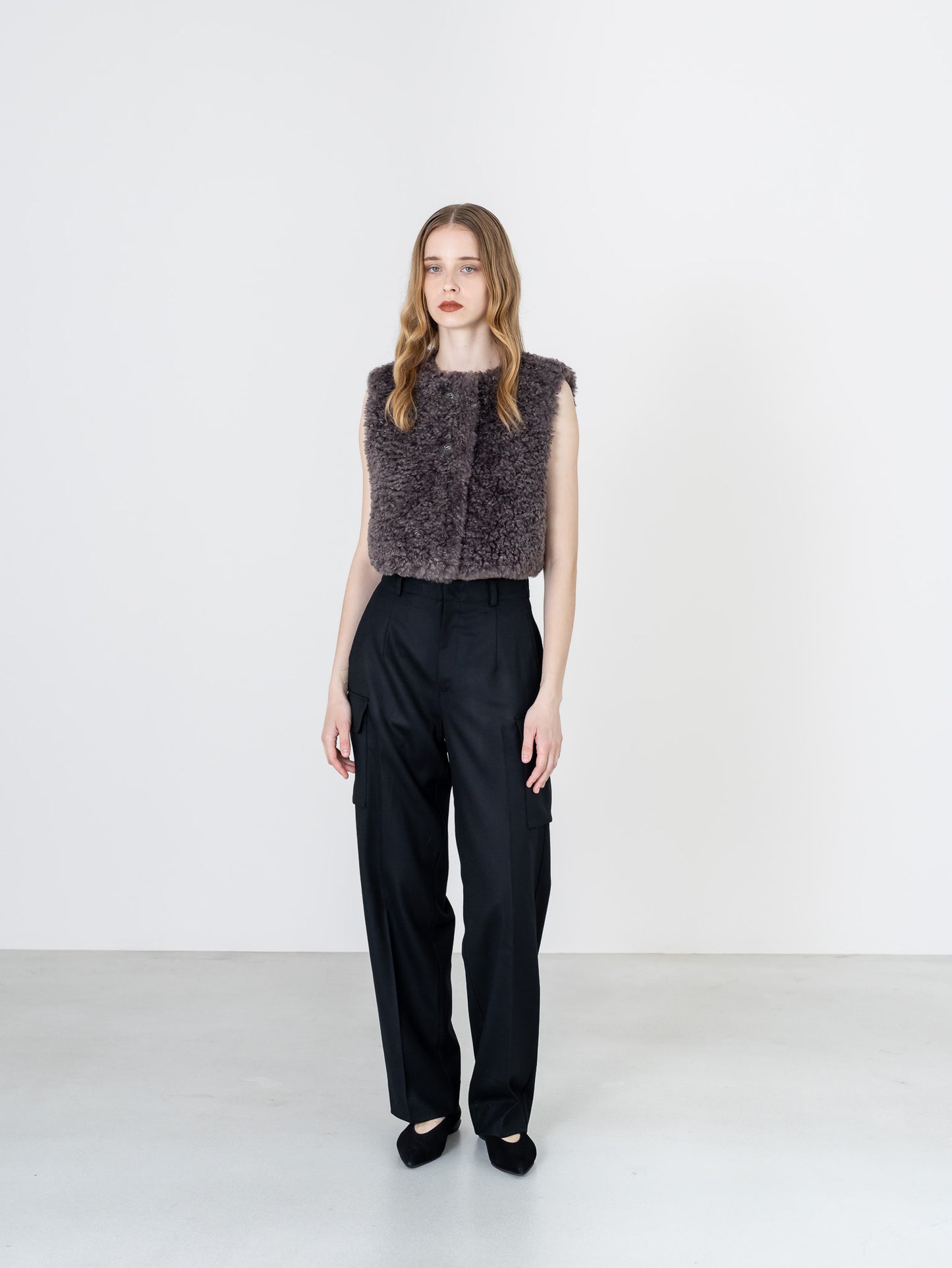【PRE-ORDER】Boa Vest(2color)