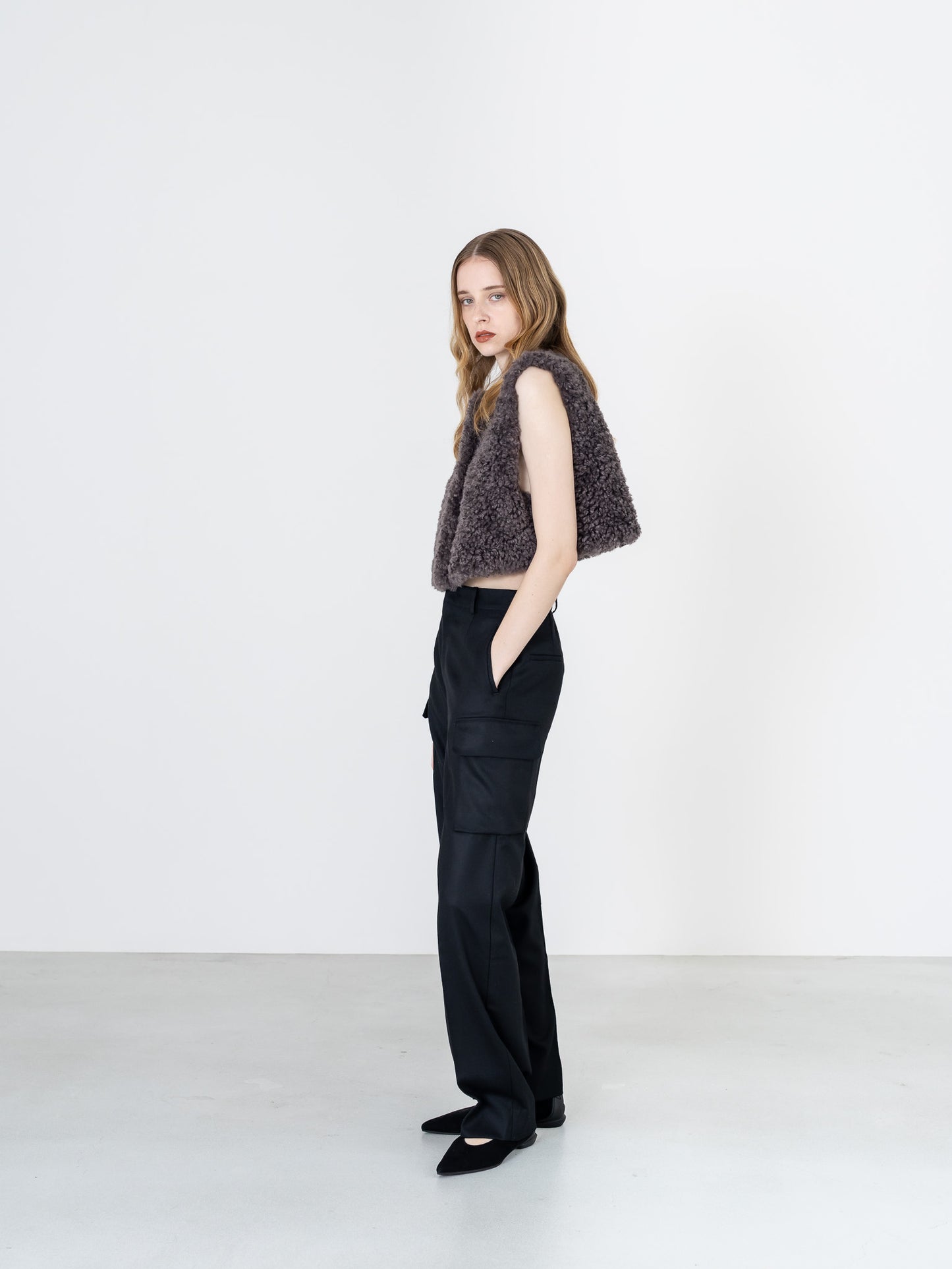【PRE-ORDER】Boa Vest(2color)
