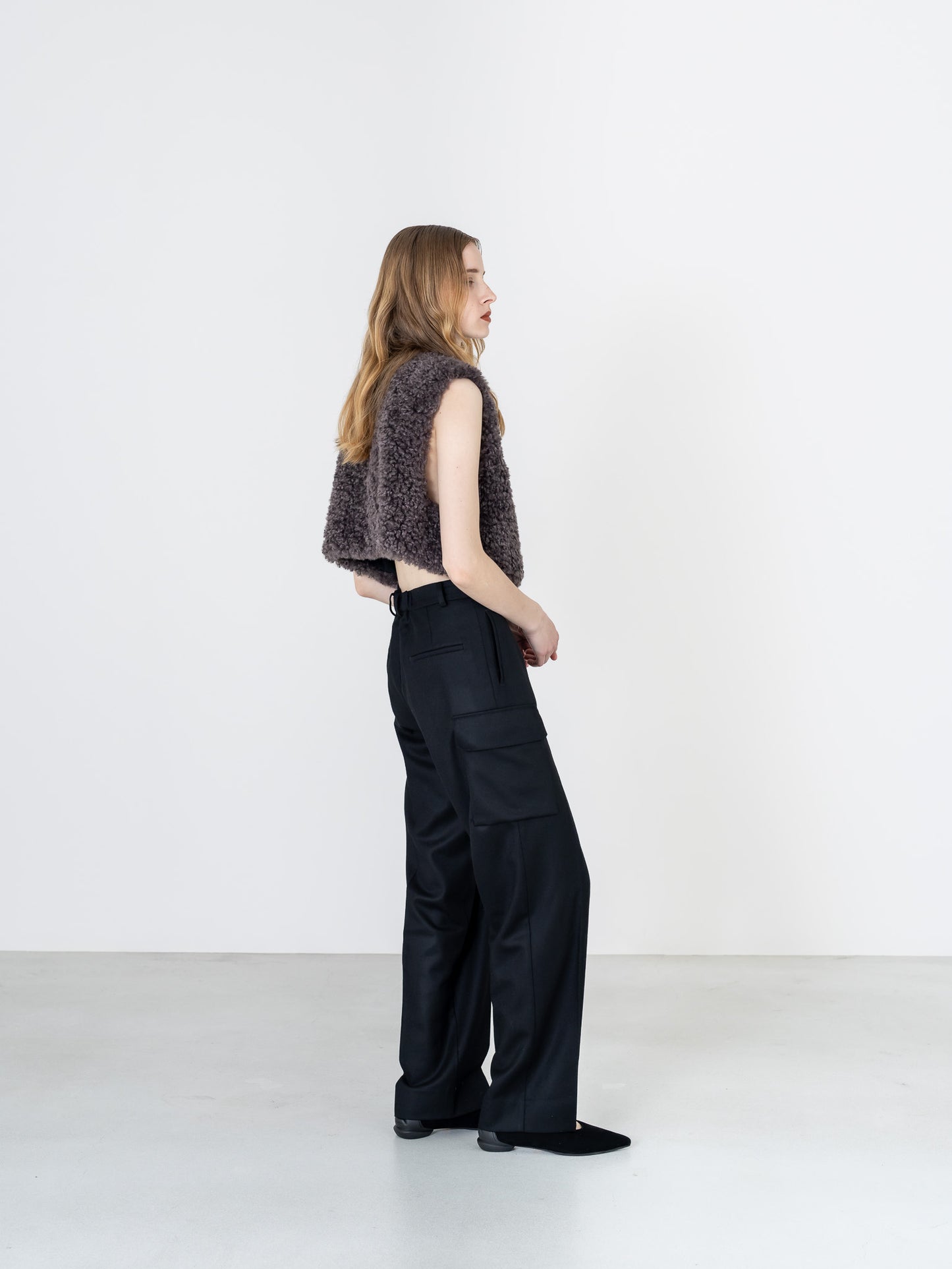 【PRE-ORDER】Boa Vest(2color)