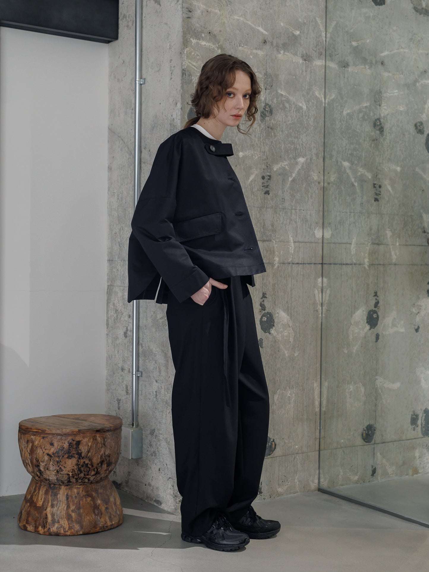 poncho trench coat