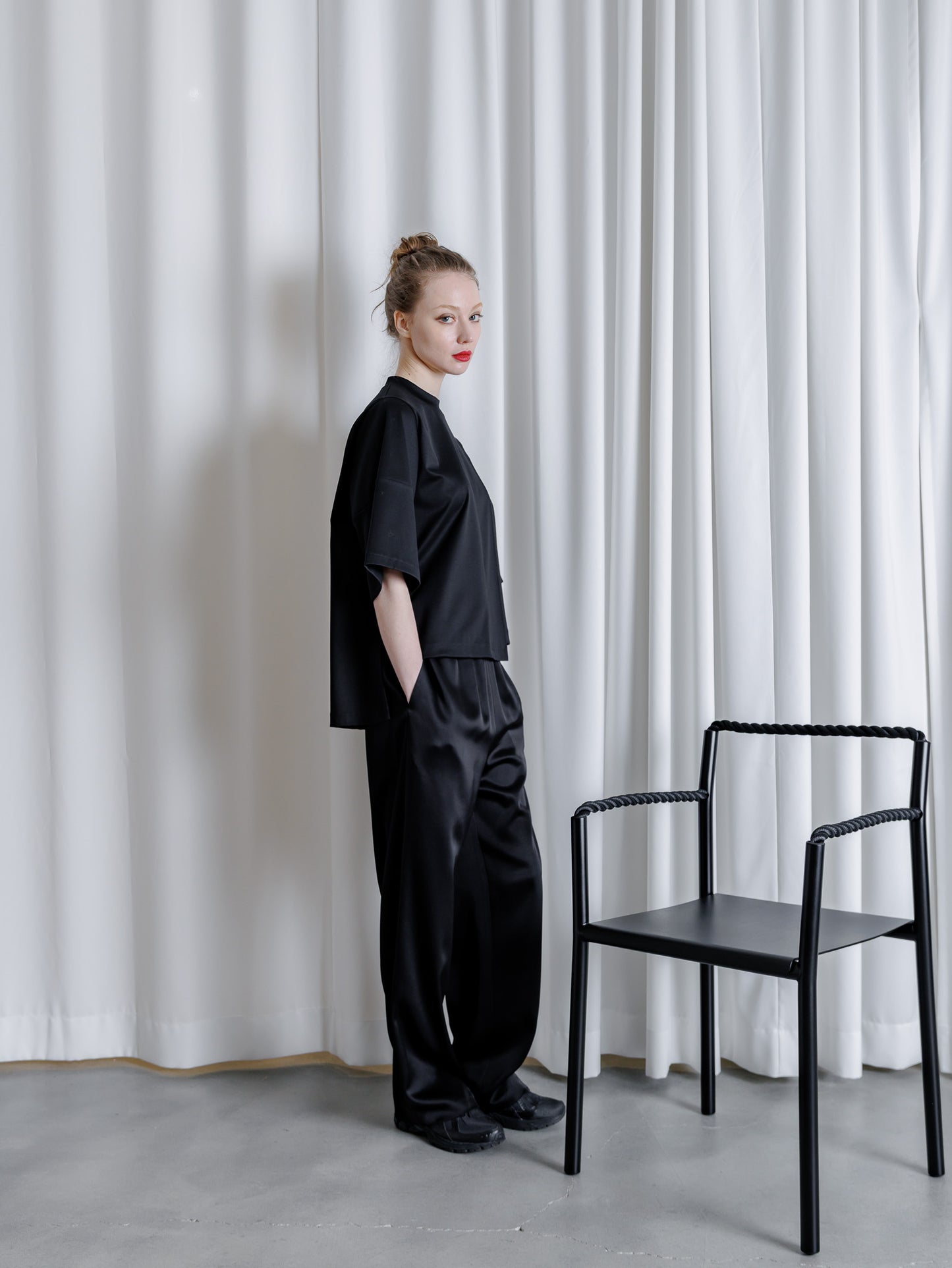 BELLE STRAIGHT PANTS(1color)