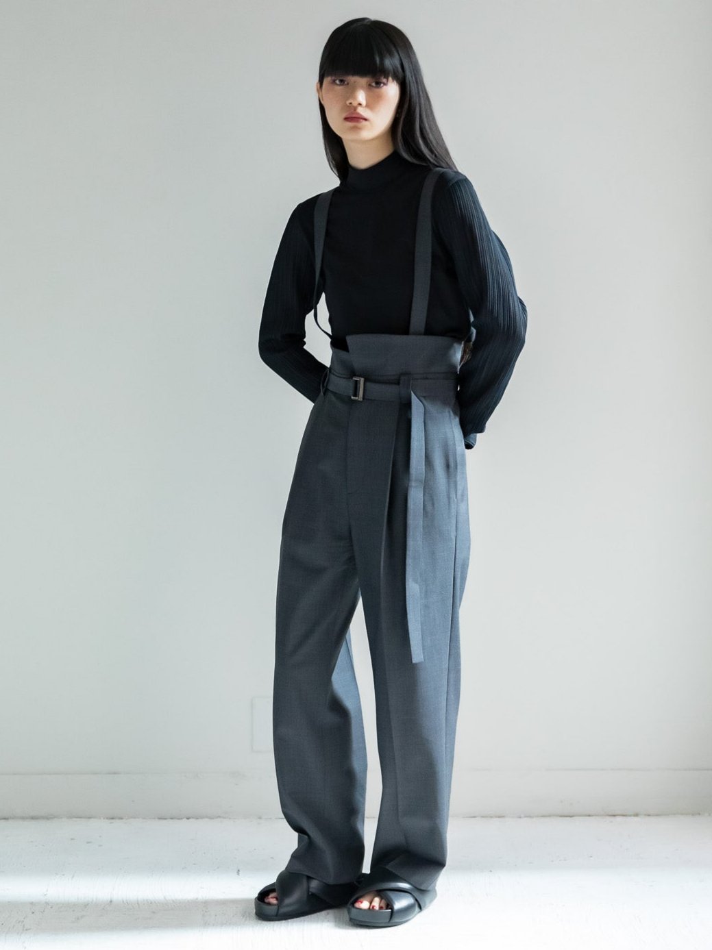 SUSPENDERS PANTS(2color)