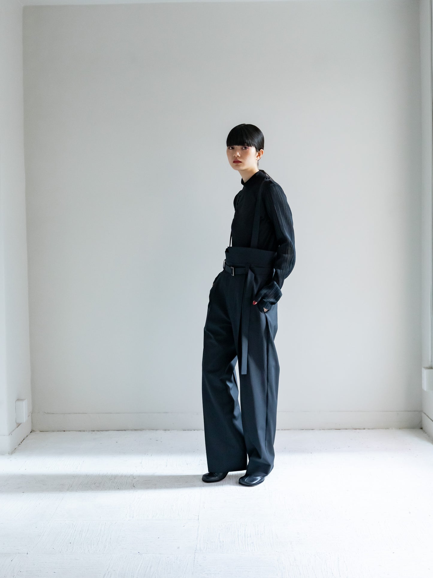 SUSPENDERS PANTS(2color)