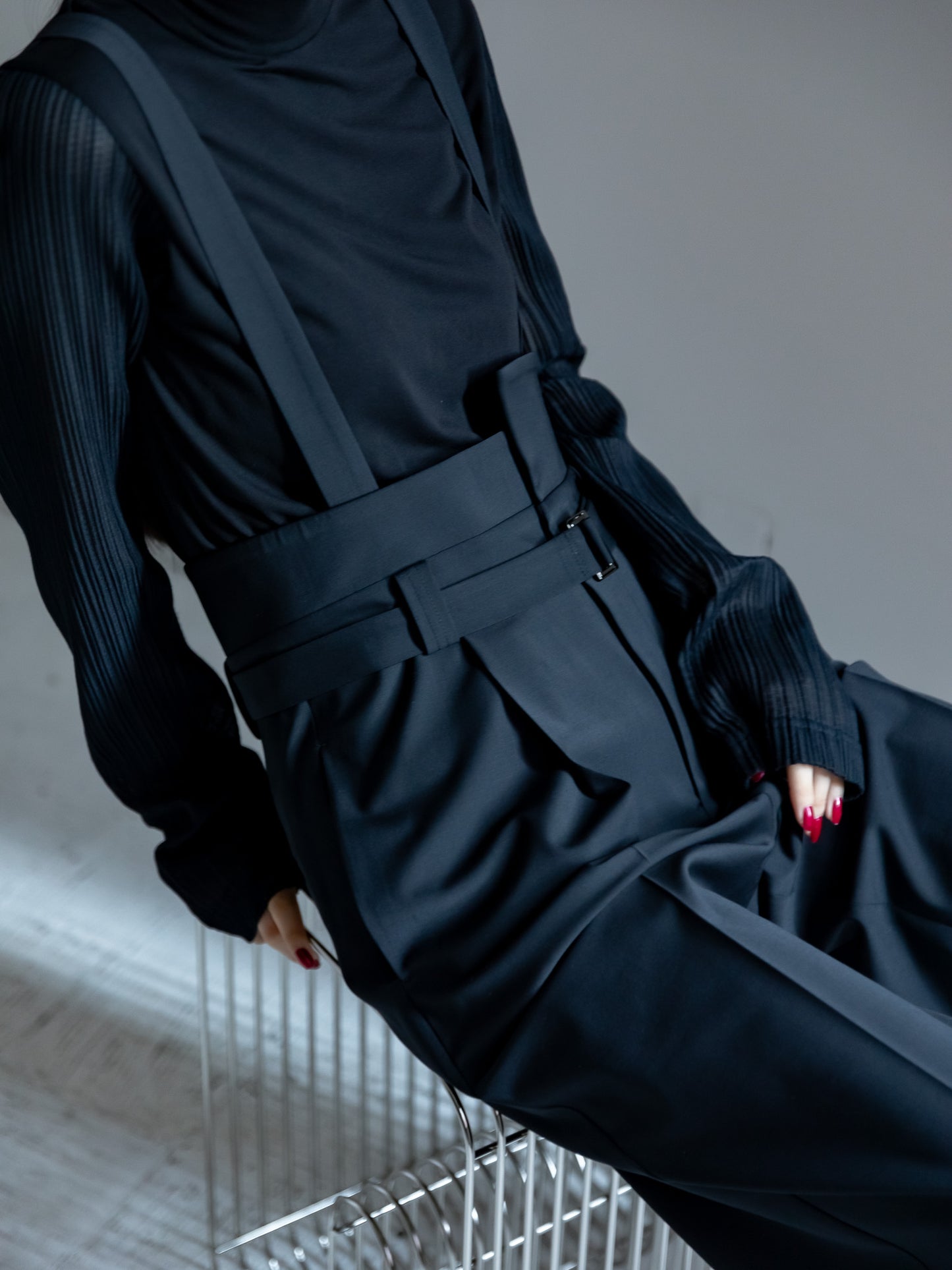 SUSPENDERS PANTS(2color)