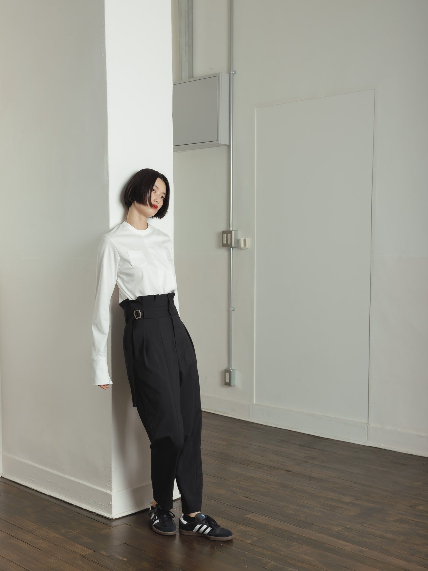 FOLD PANTS(2color)
