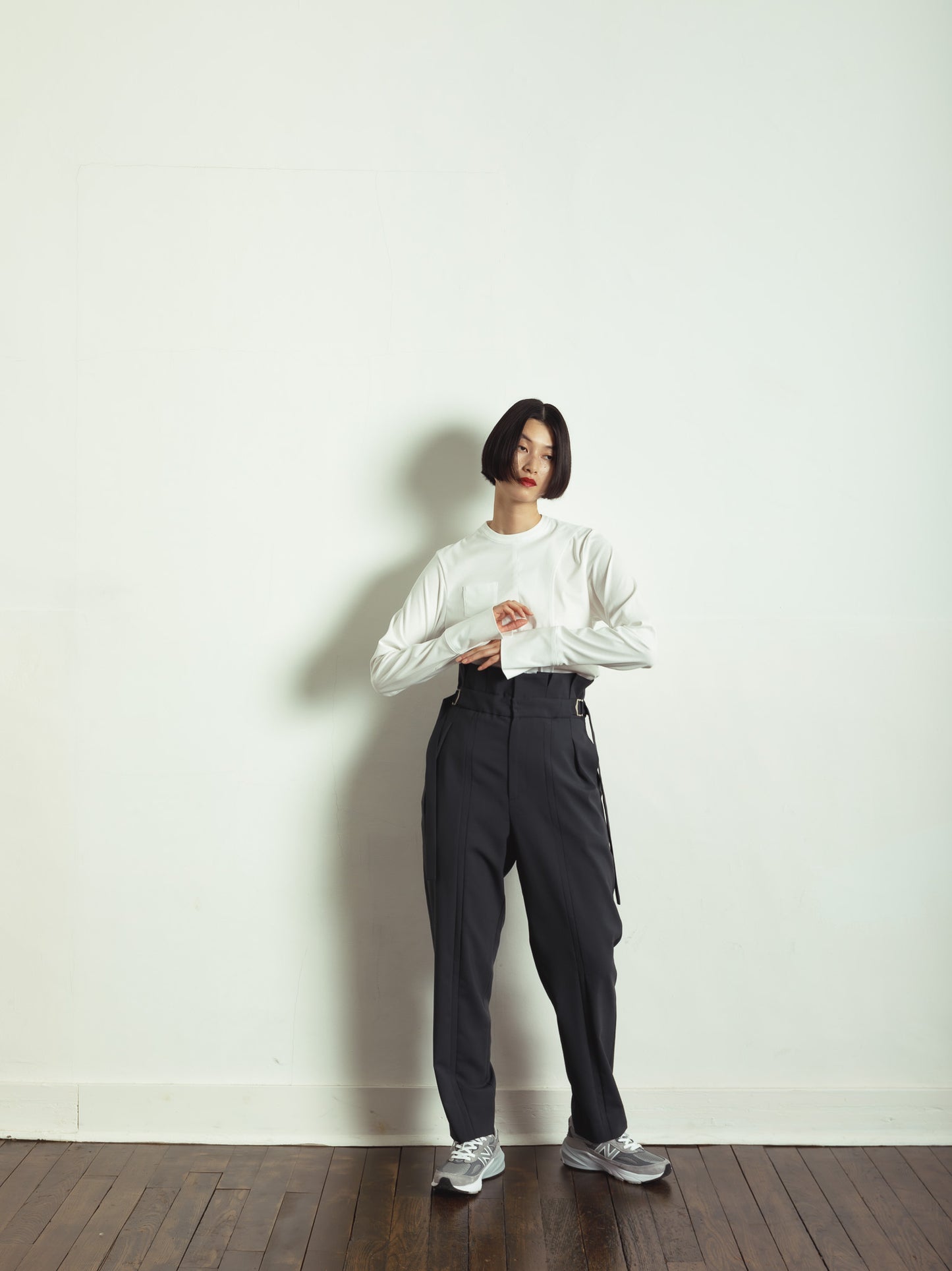 FOLD PANTS(2color)