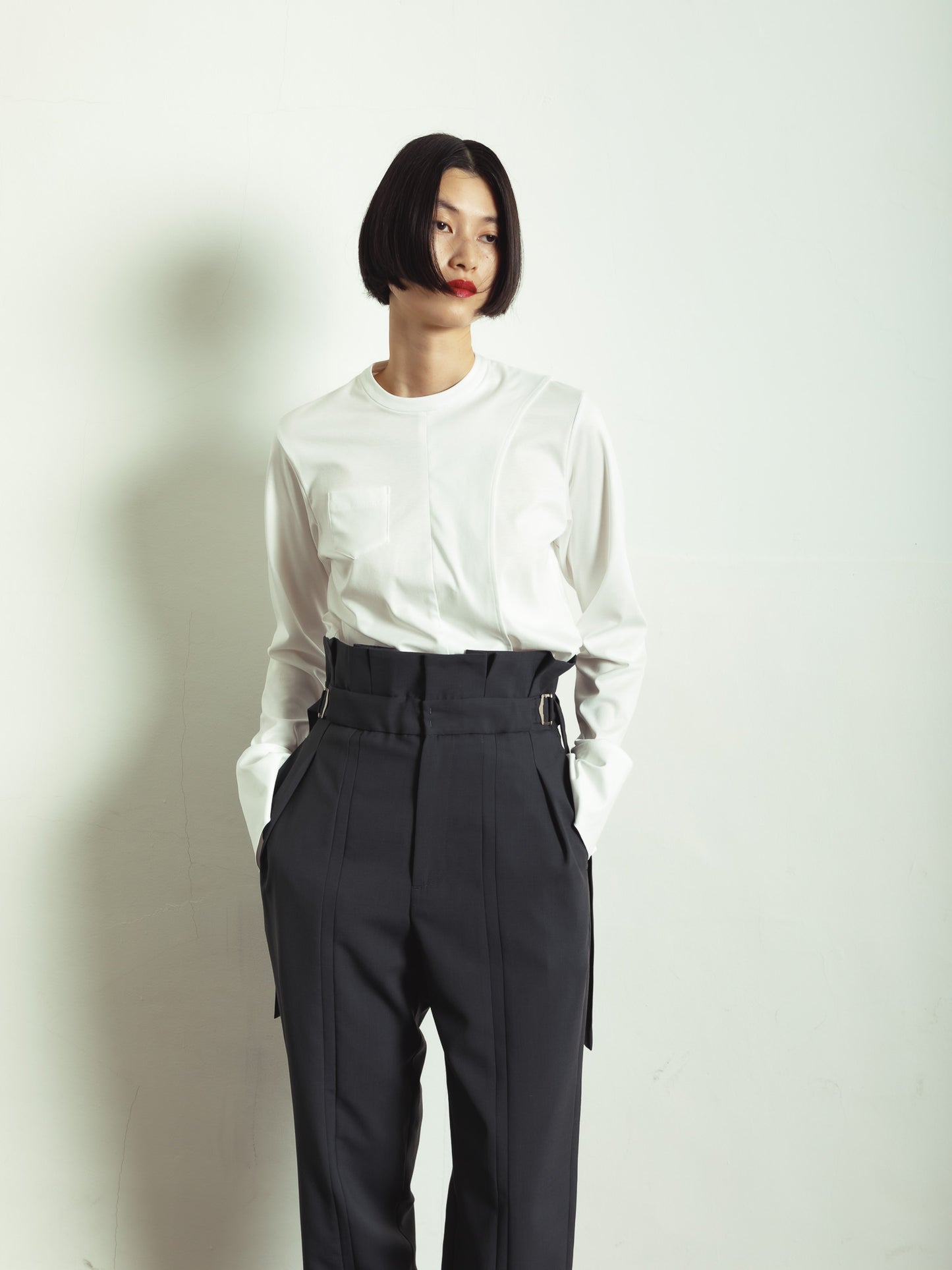 FOLD PANTS(2color)