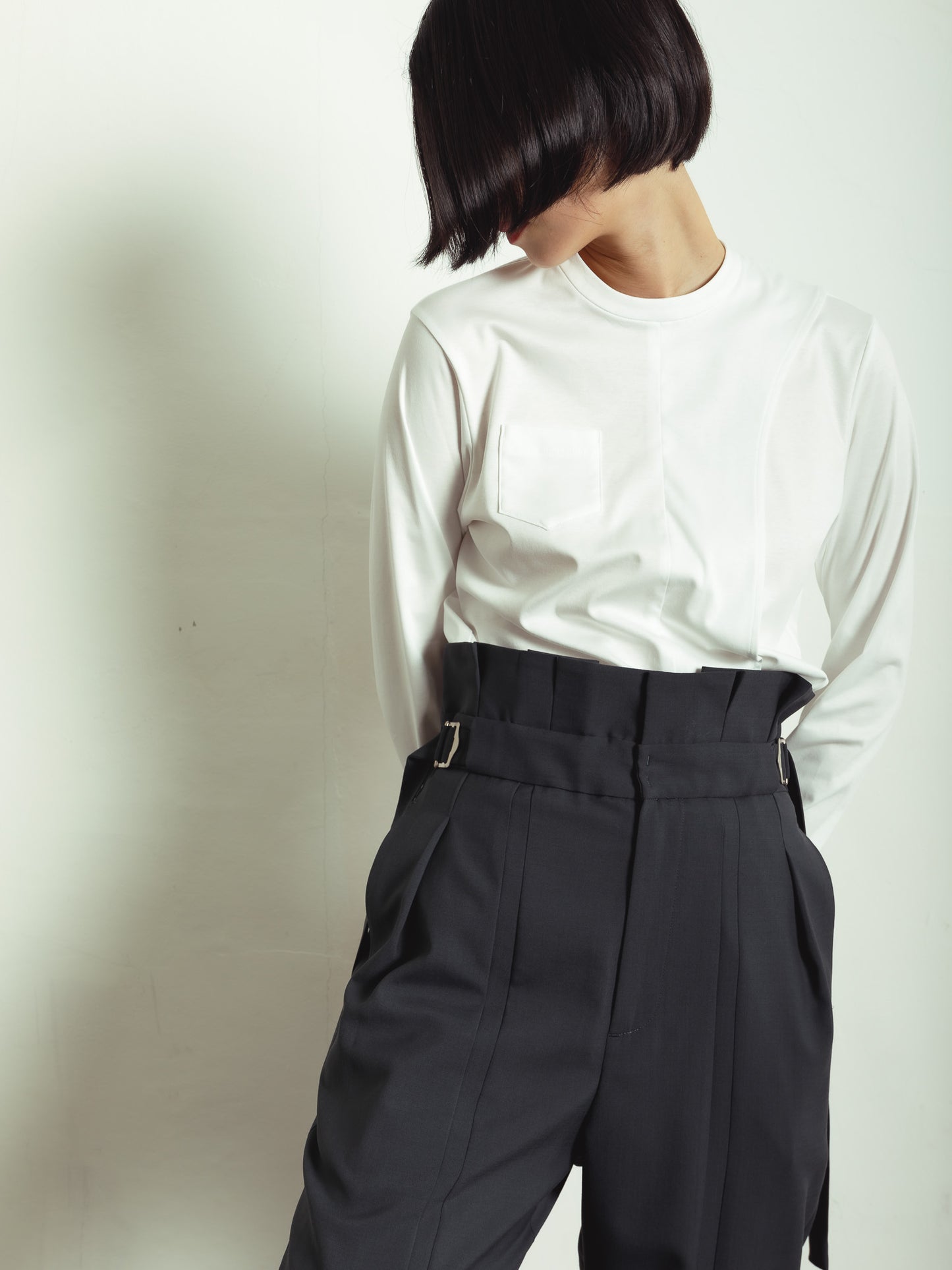 FOLD PANTS(2color)