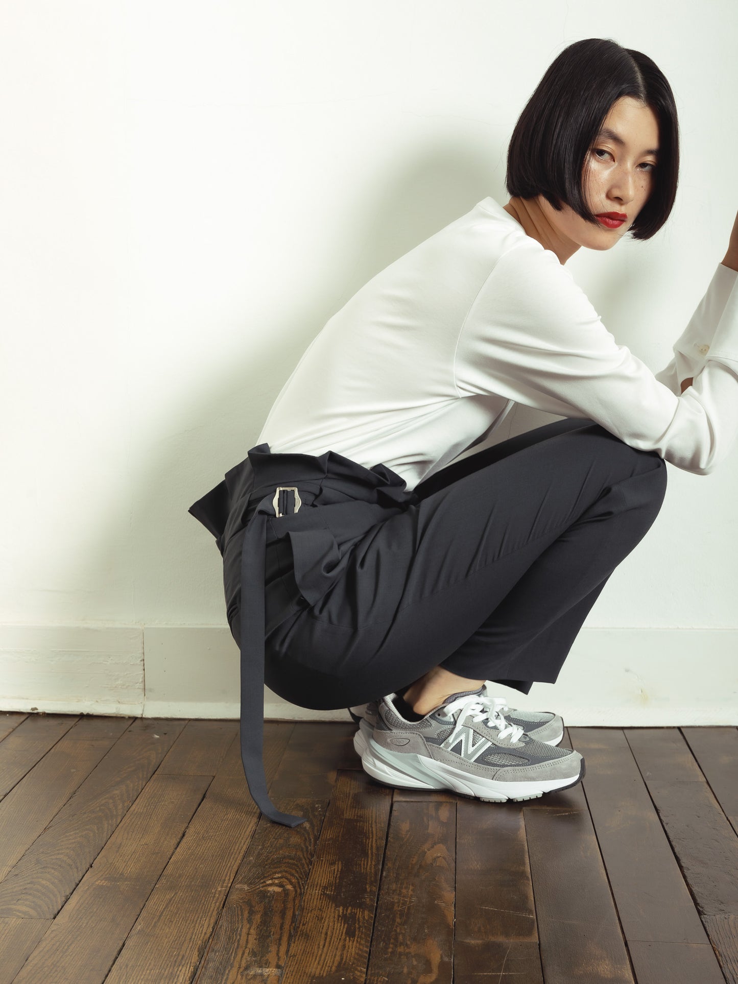 FOLD PANTS(2color)