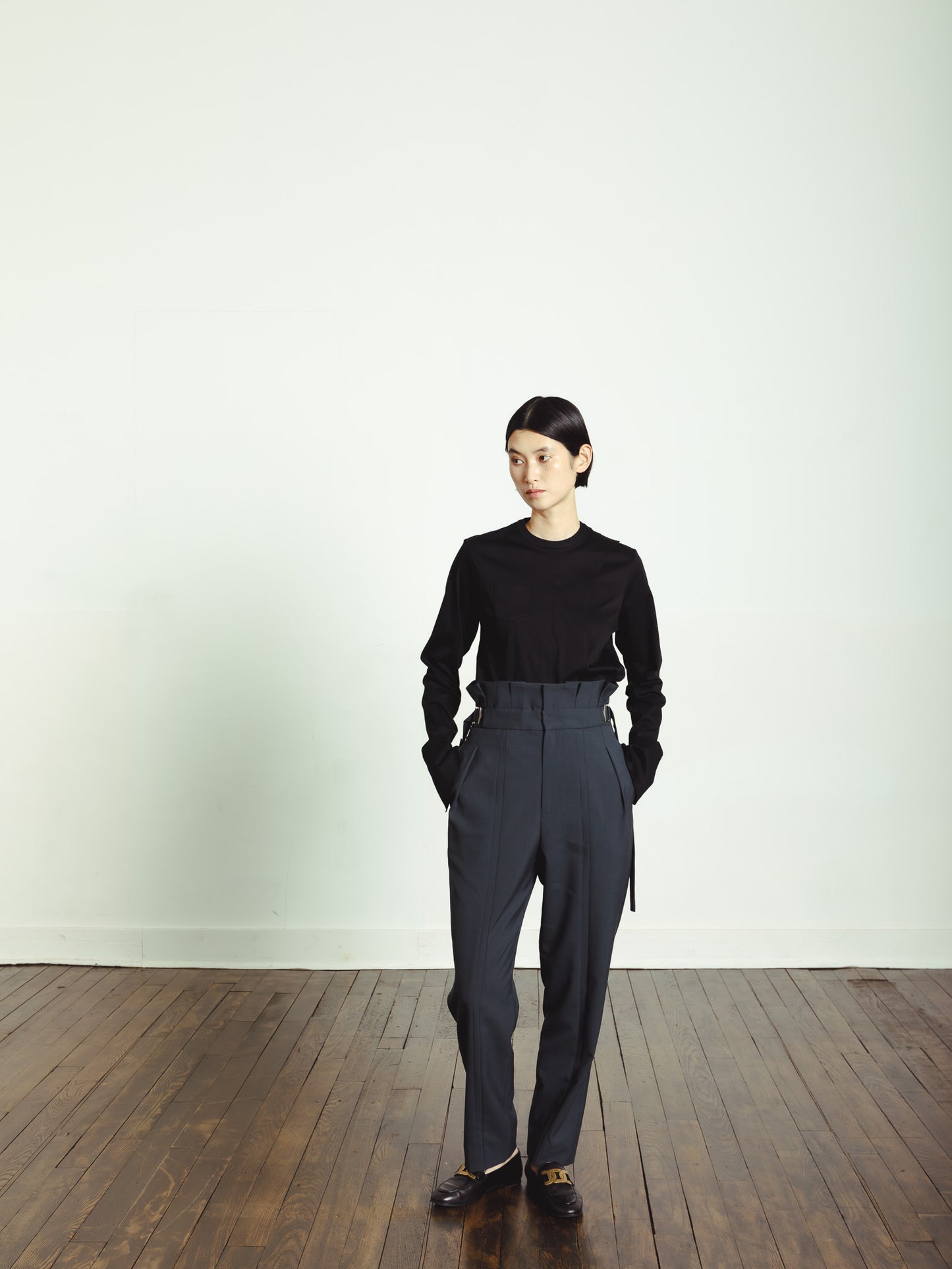 FOLD PANTS(2color)