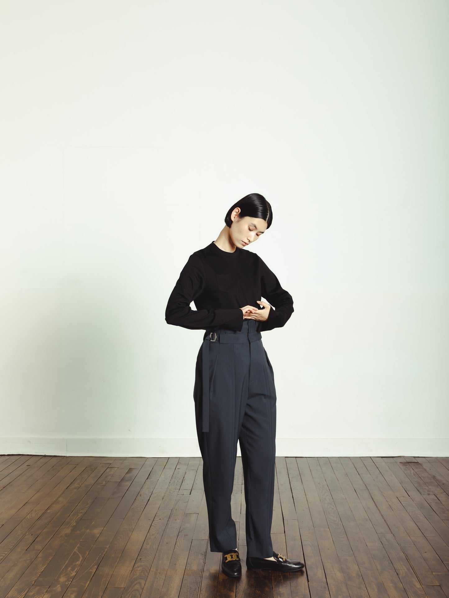 FOLD PANTS(2color)