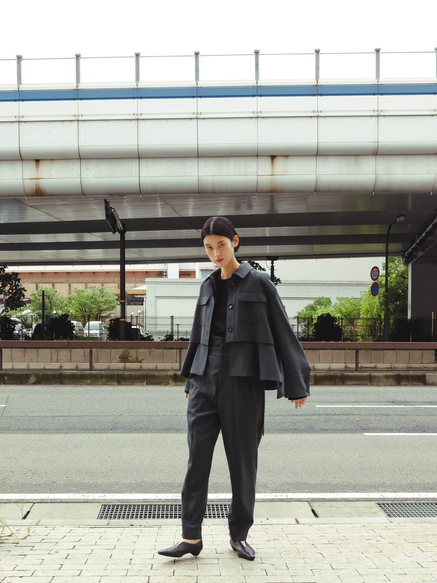 FOLD PANTS(2color)