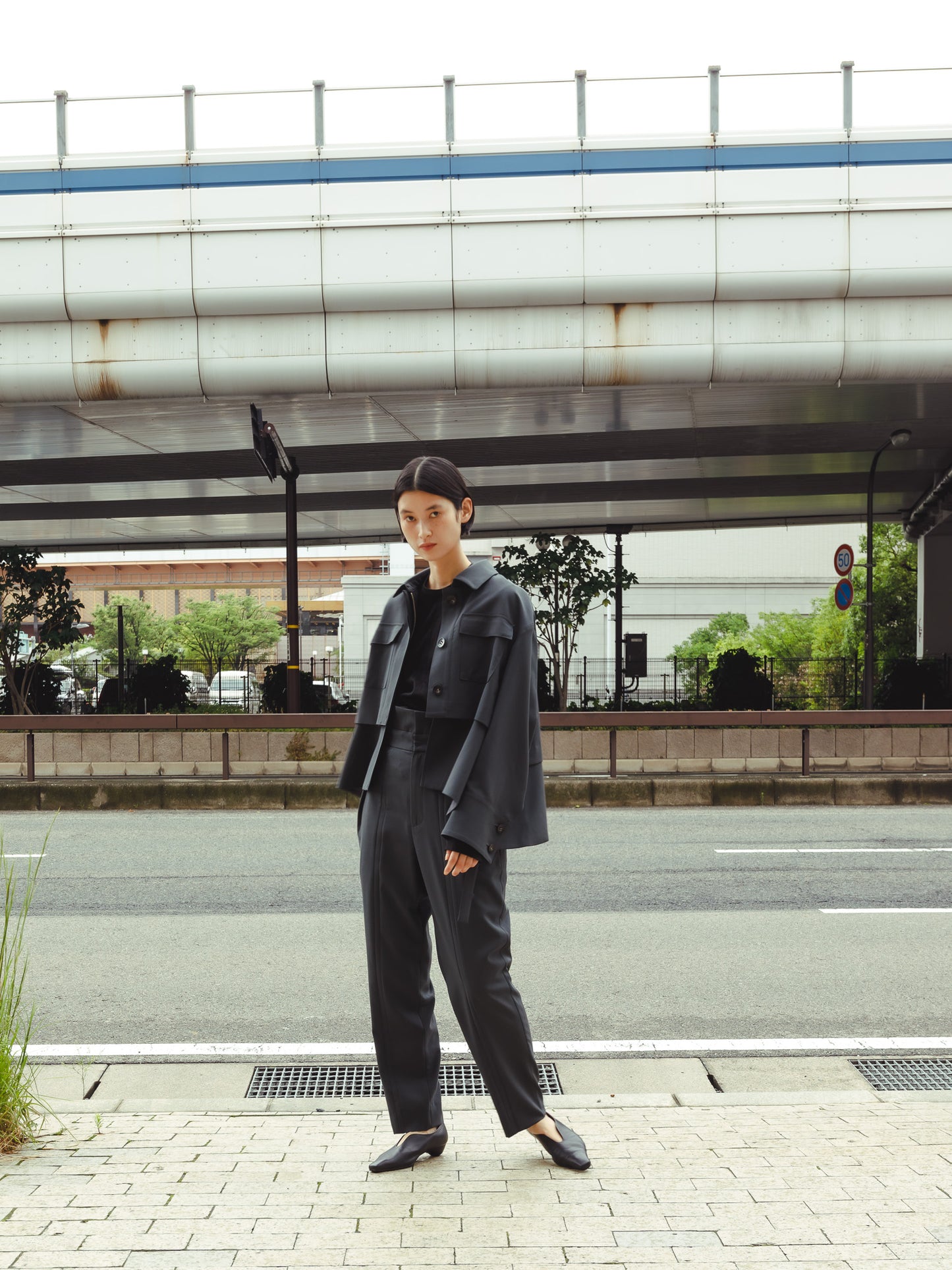 FOLD PANTS(2color)