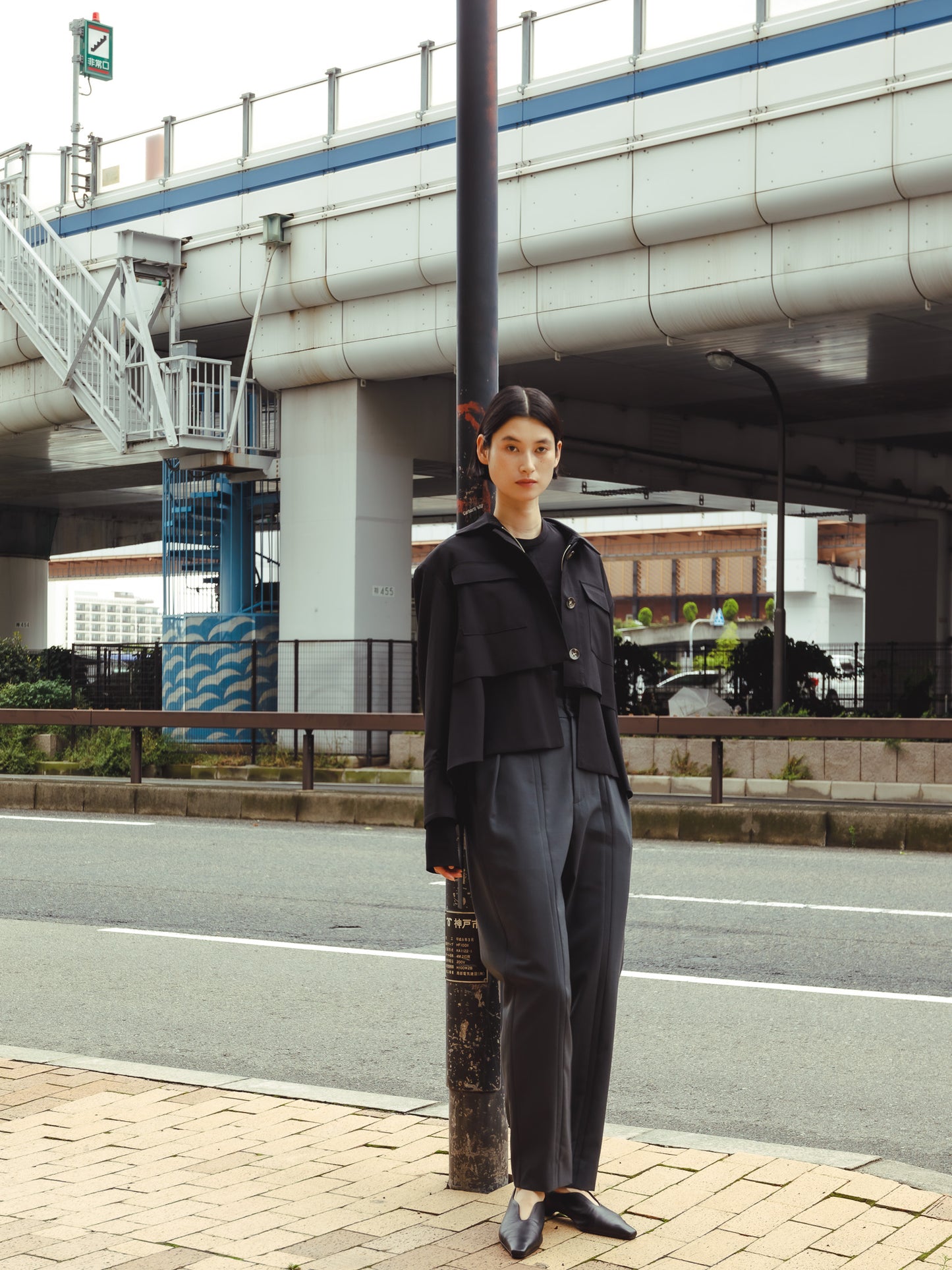 FOLD PANTS(2color)
