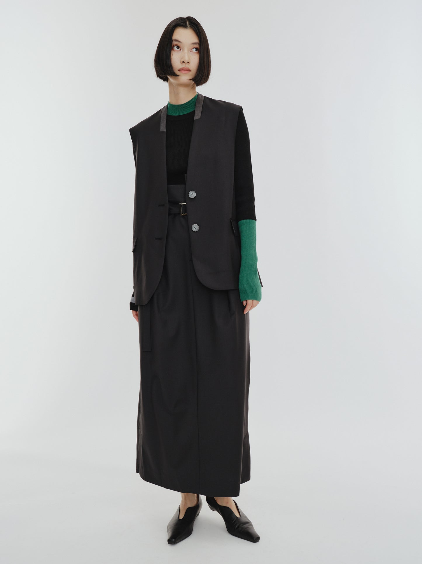 BICOLOR GILET