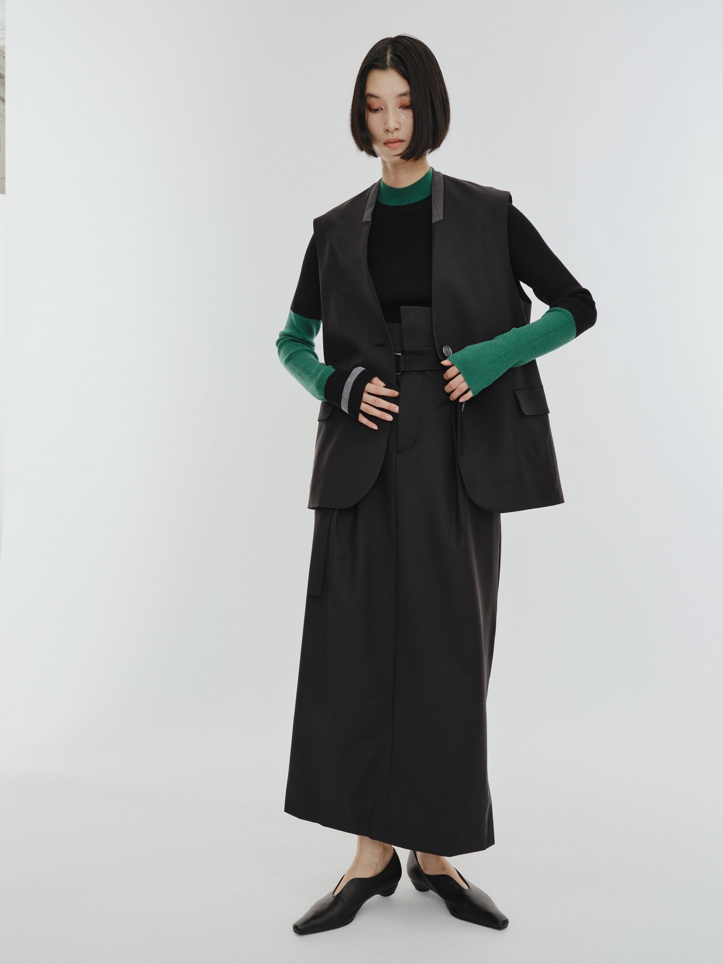 BICOLOR GILET