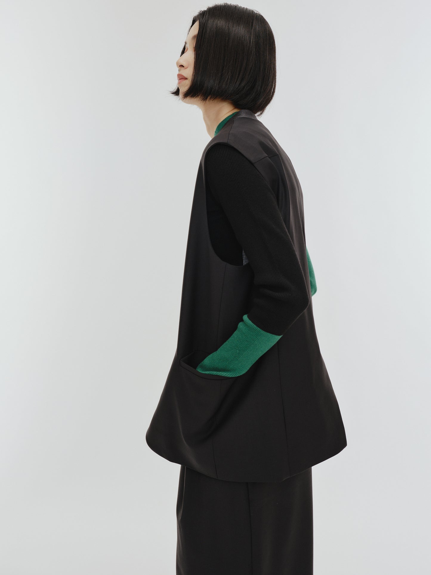BICOLOR GILET