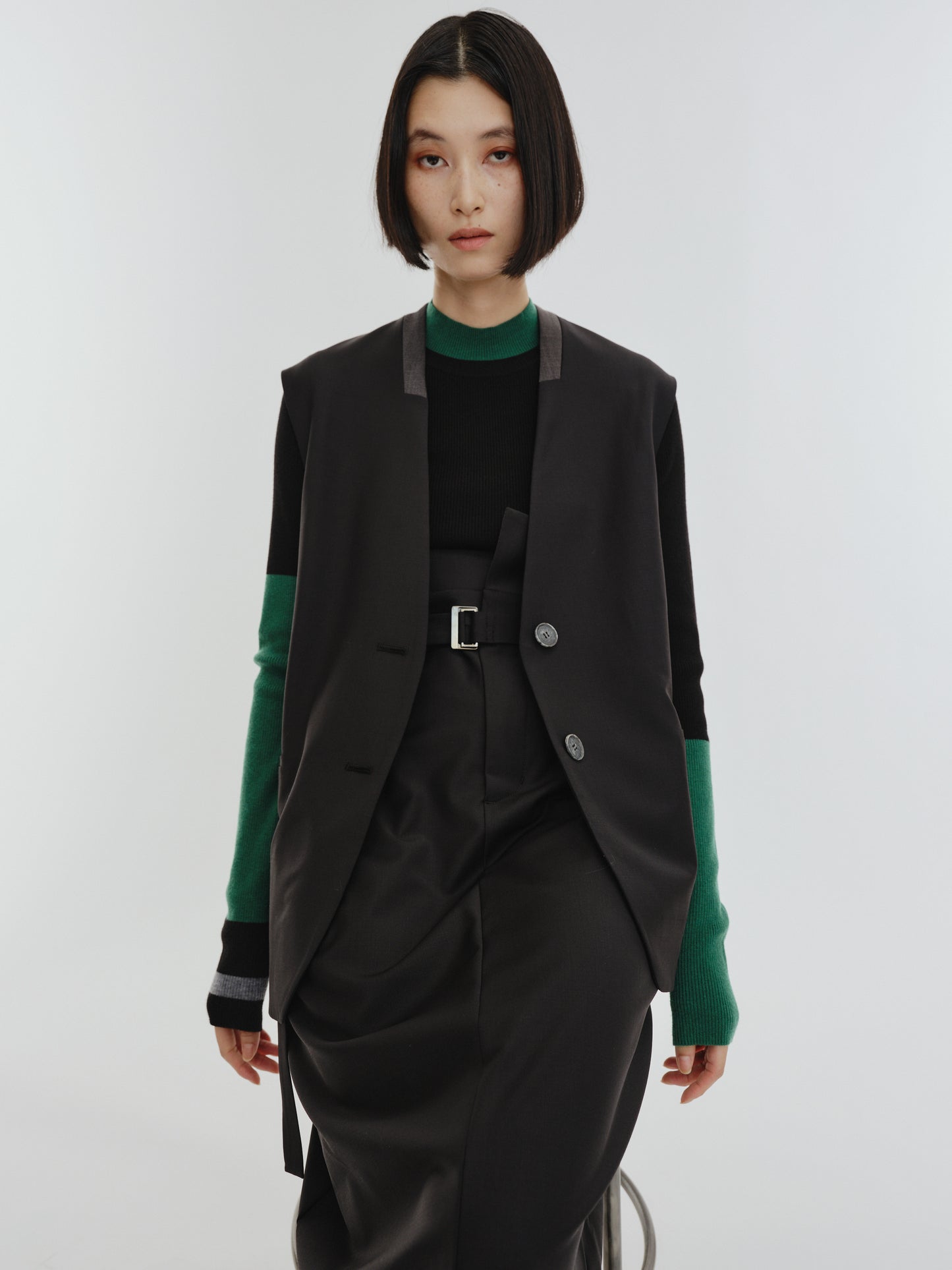 BICOLOR GILET
