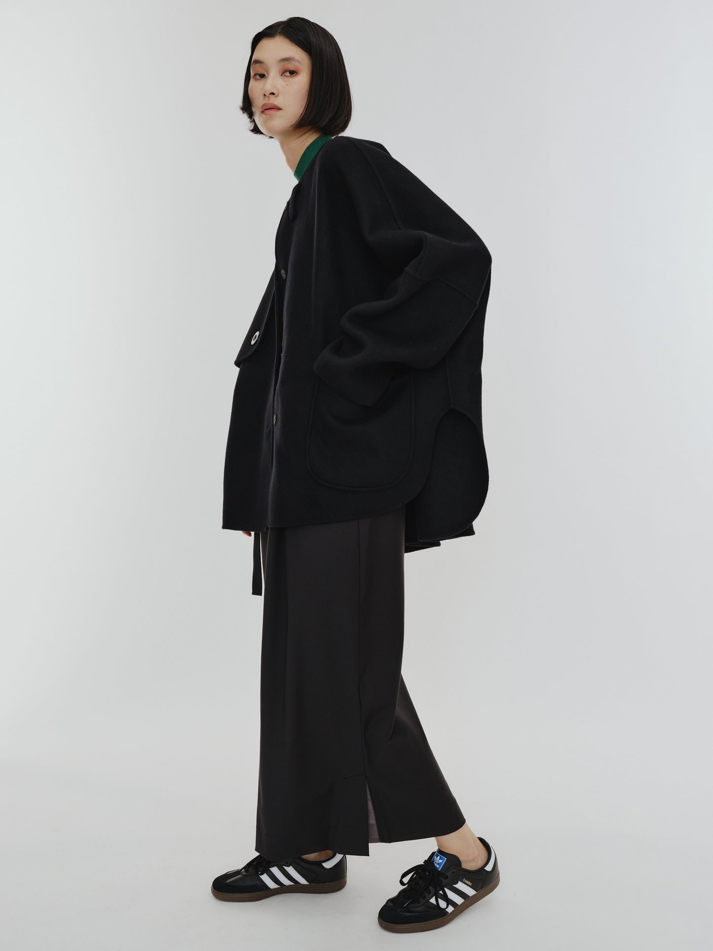 PONCHO COAT