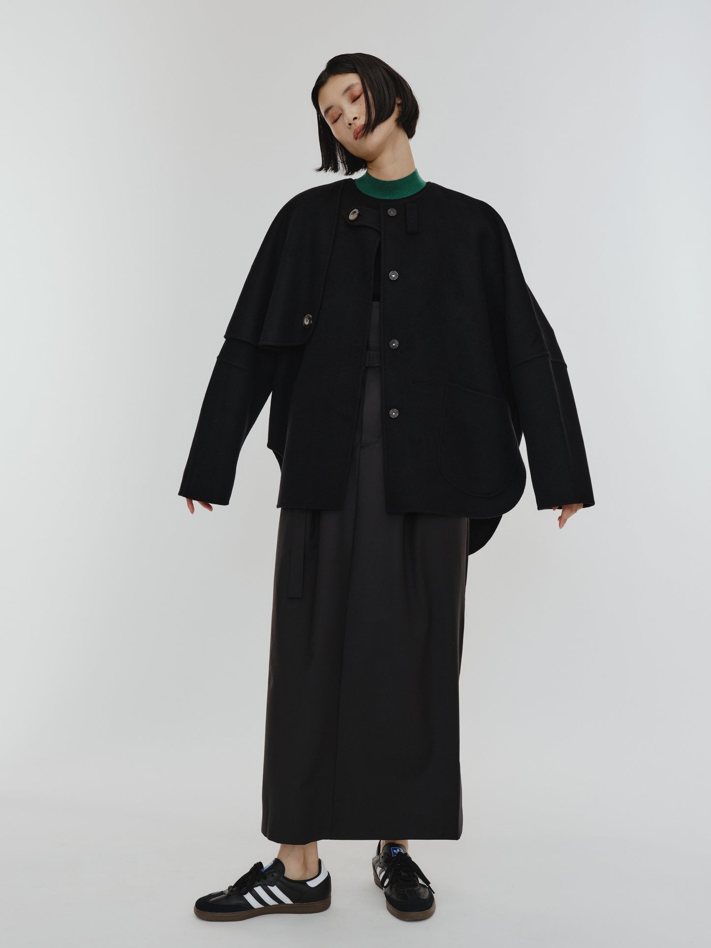 PONCHO COAT