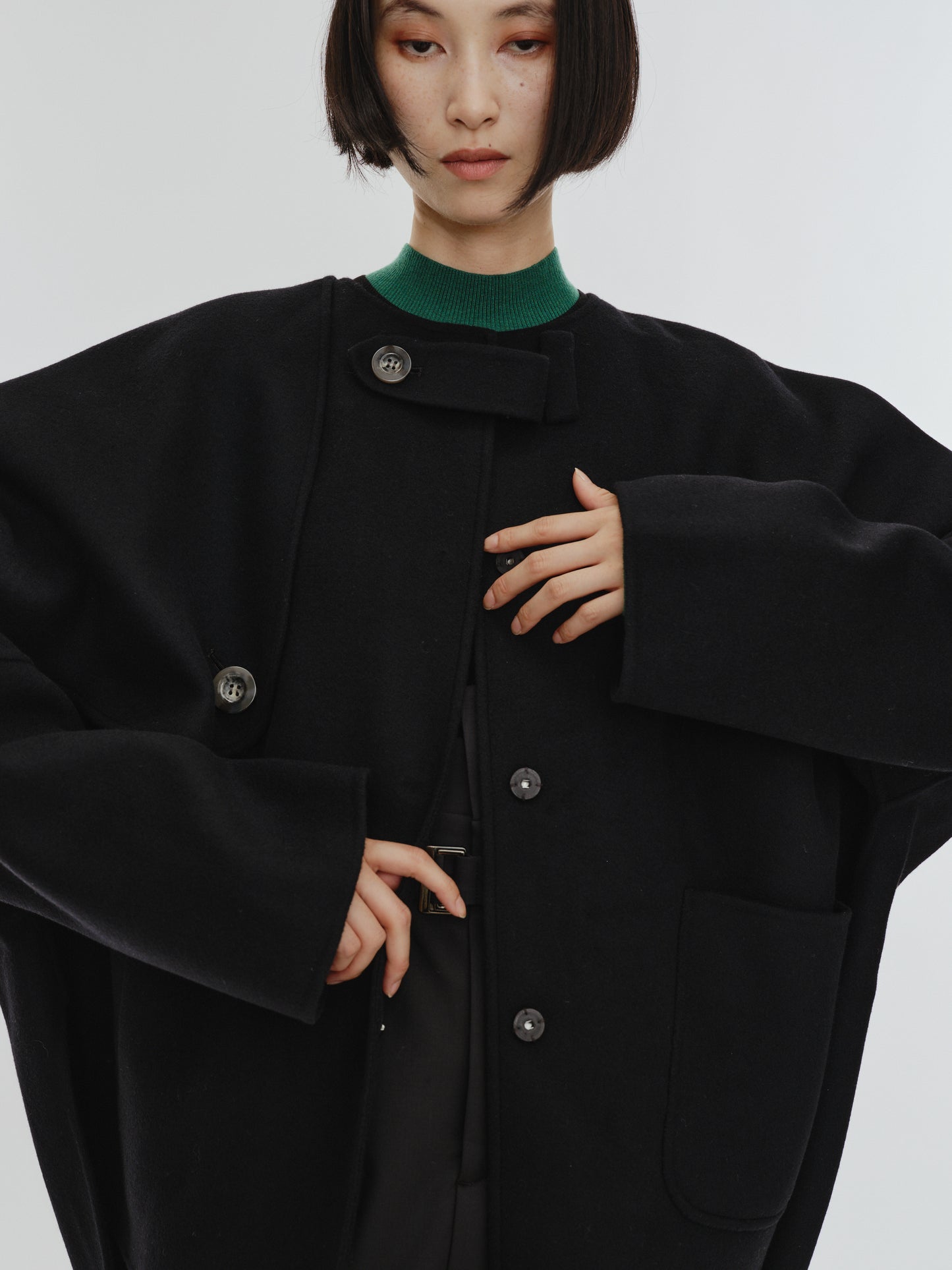 PONCHO COAT