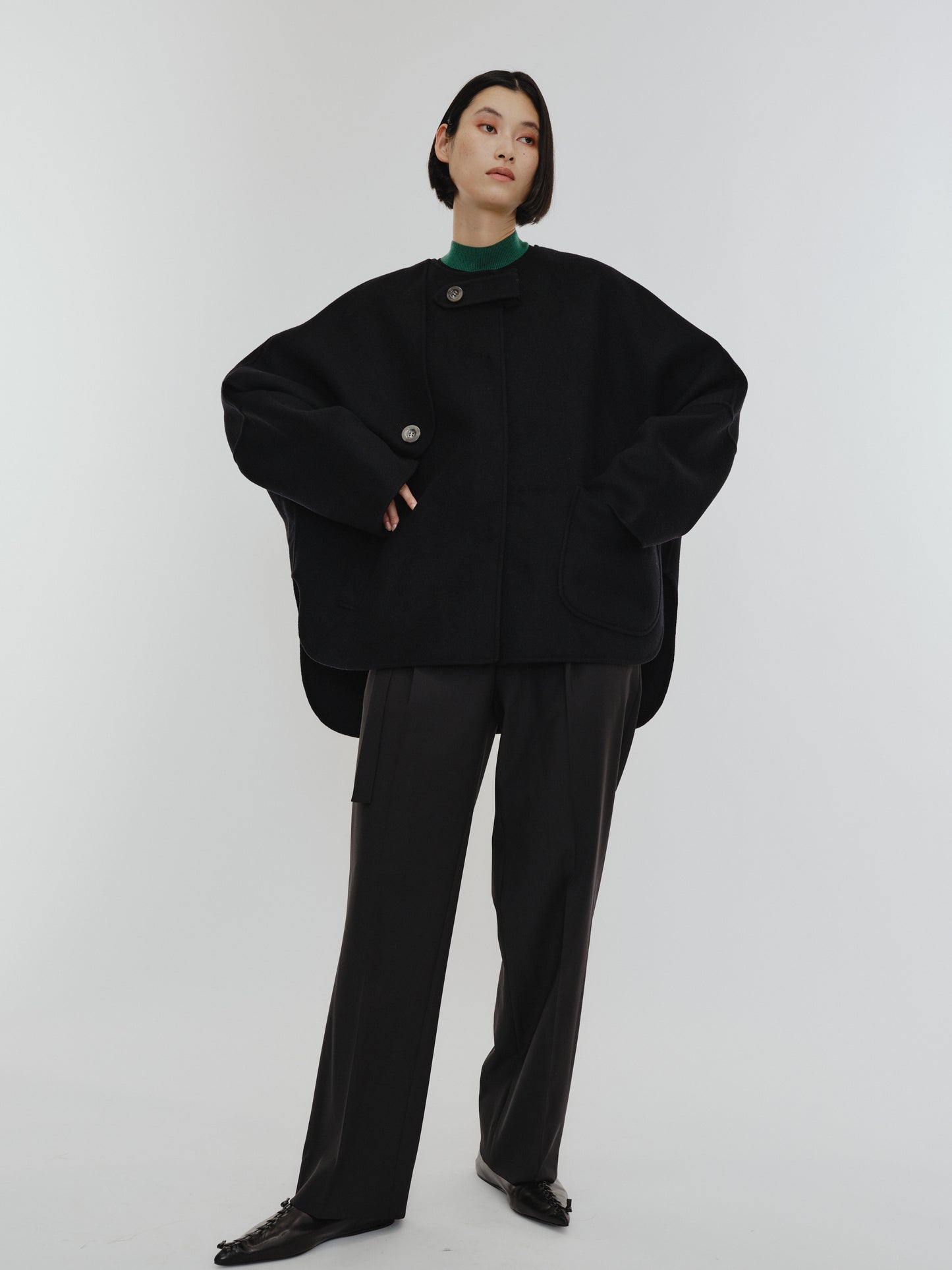 PONCHO COAT