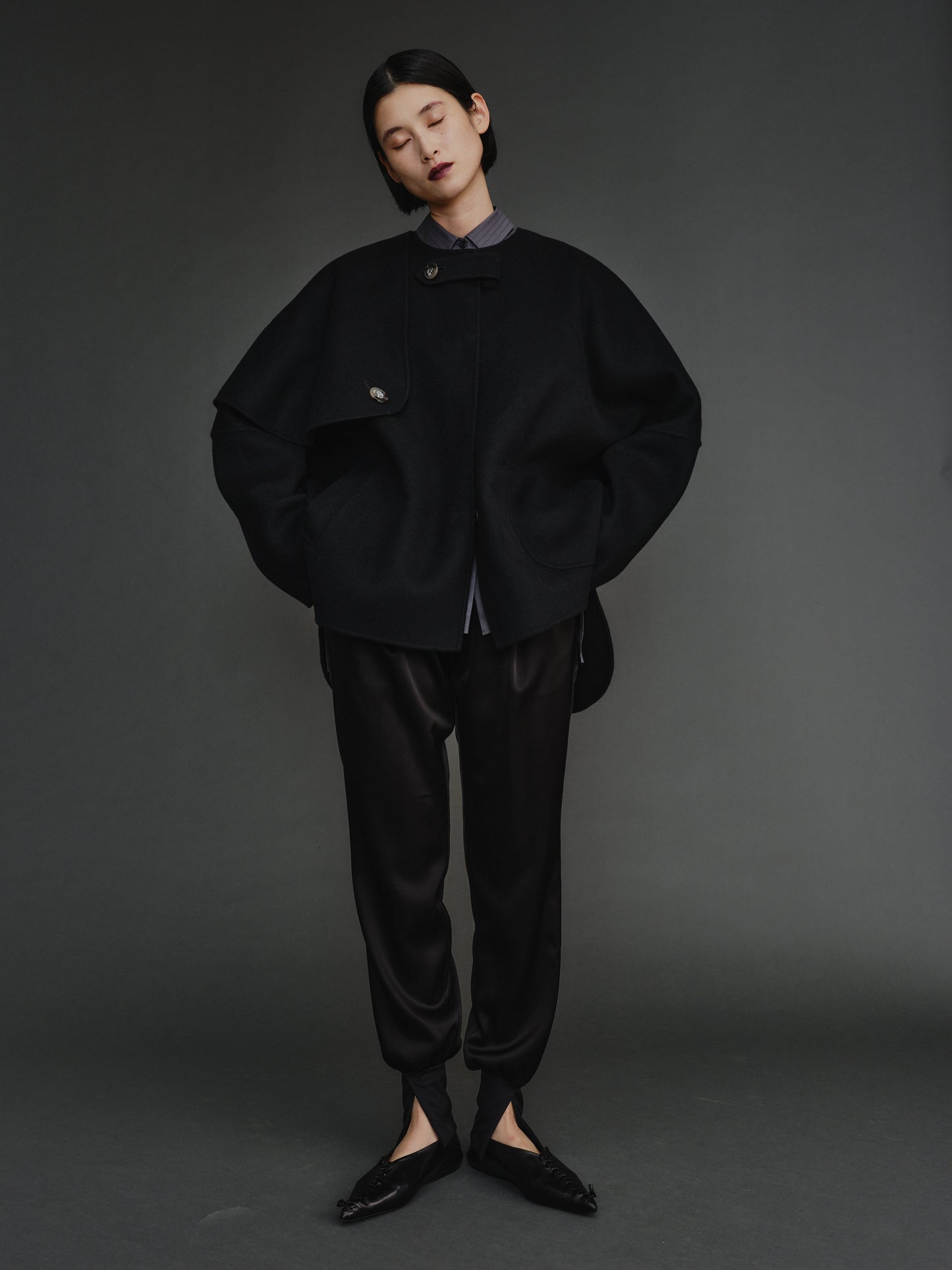 PONCHO COAT