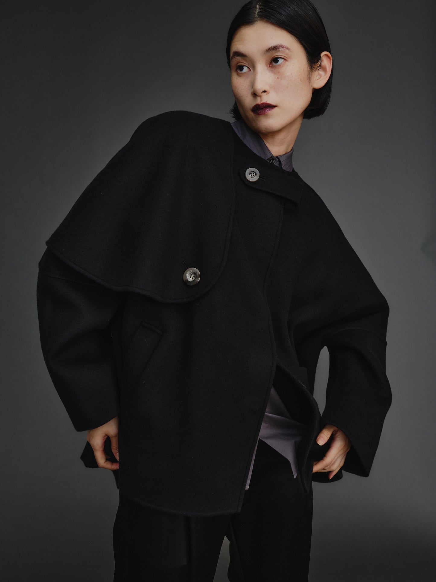 PONCHO COAT