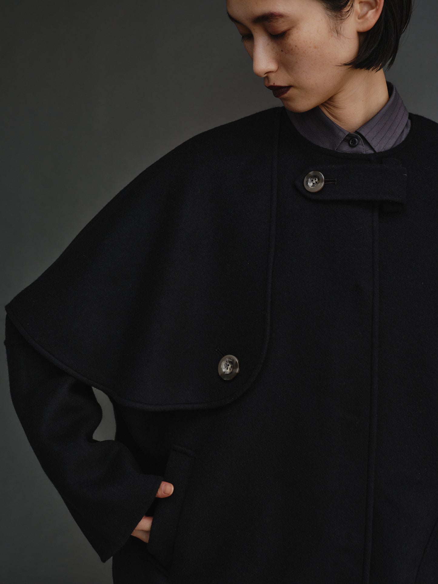 PONCHO COAT