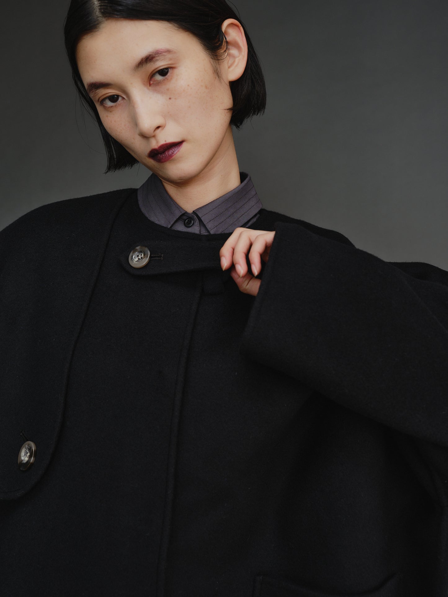 PONCHO COAT