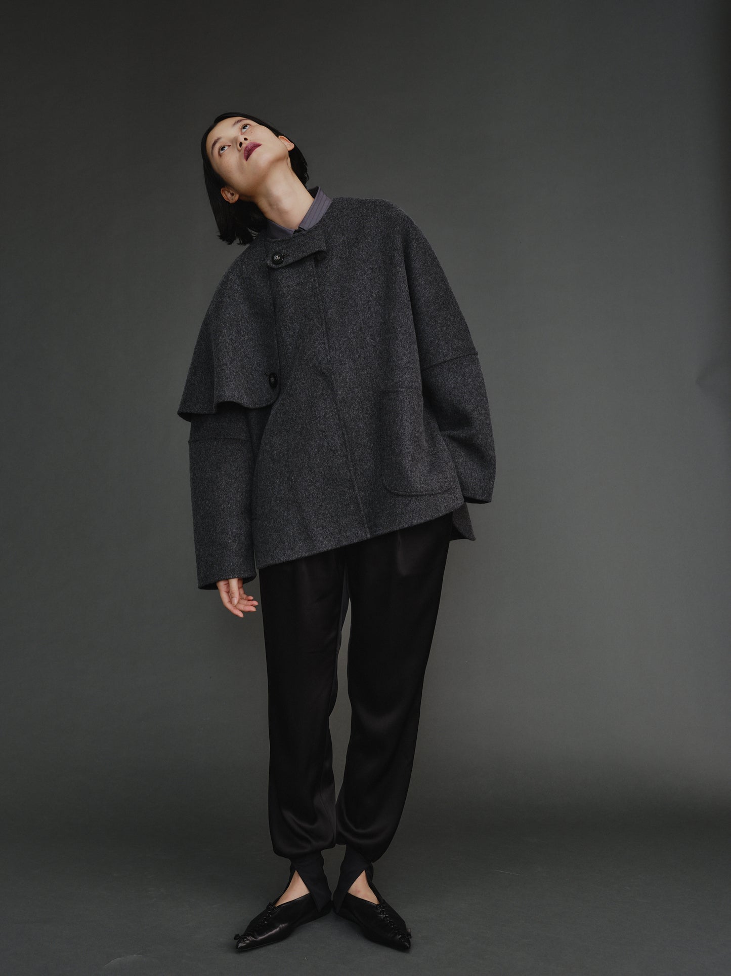 PONCHO COAT