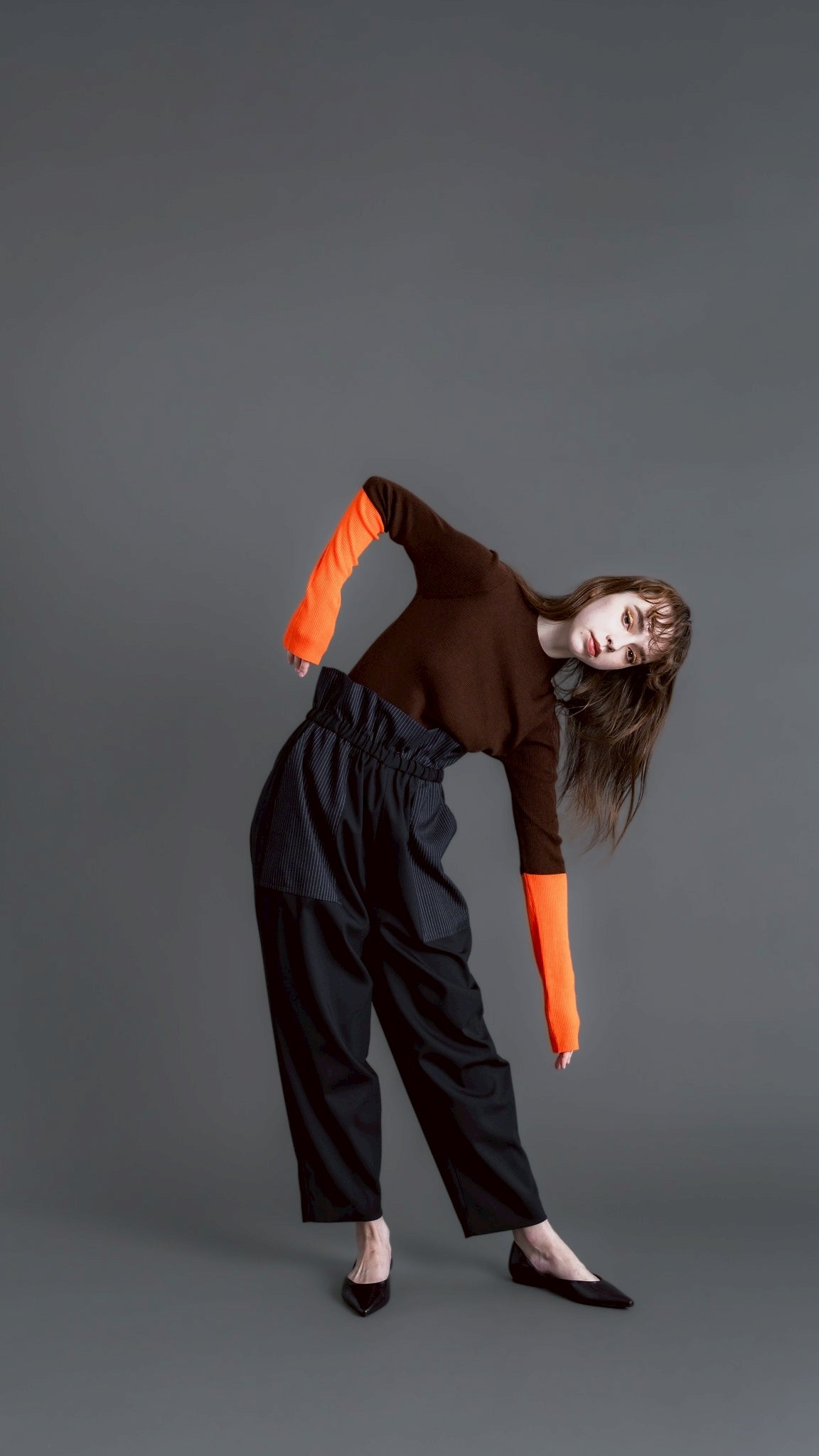 Accent Sleeve Knit (4color)