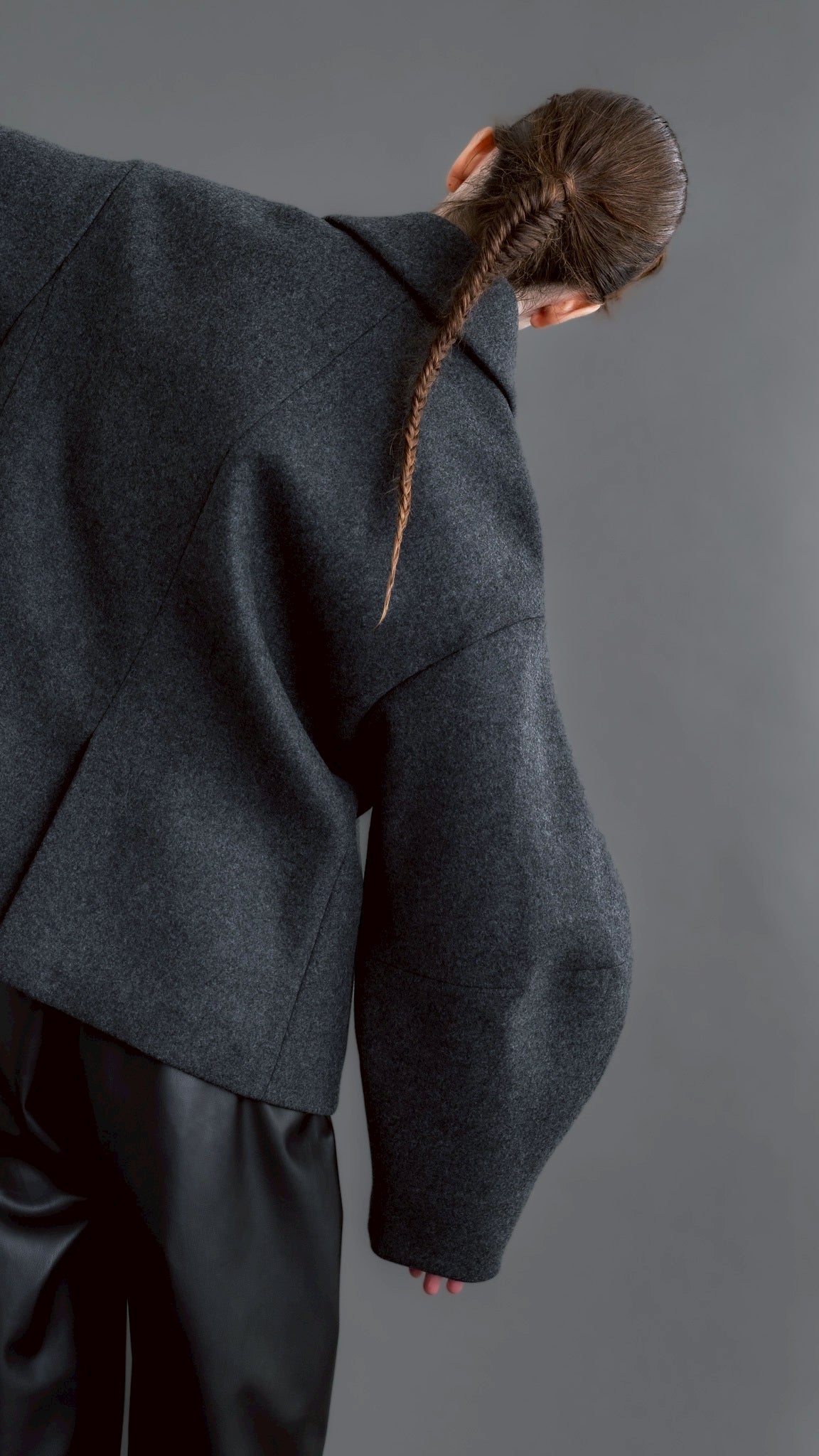 【PRE-ORDER】Balloon Sleeve Coat(GRAY)