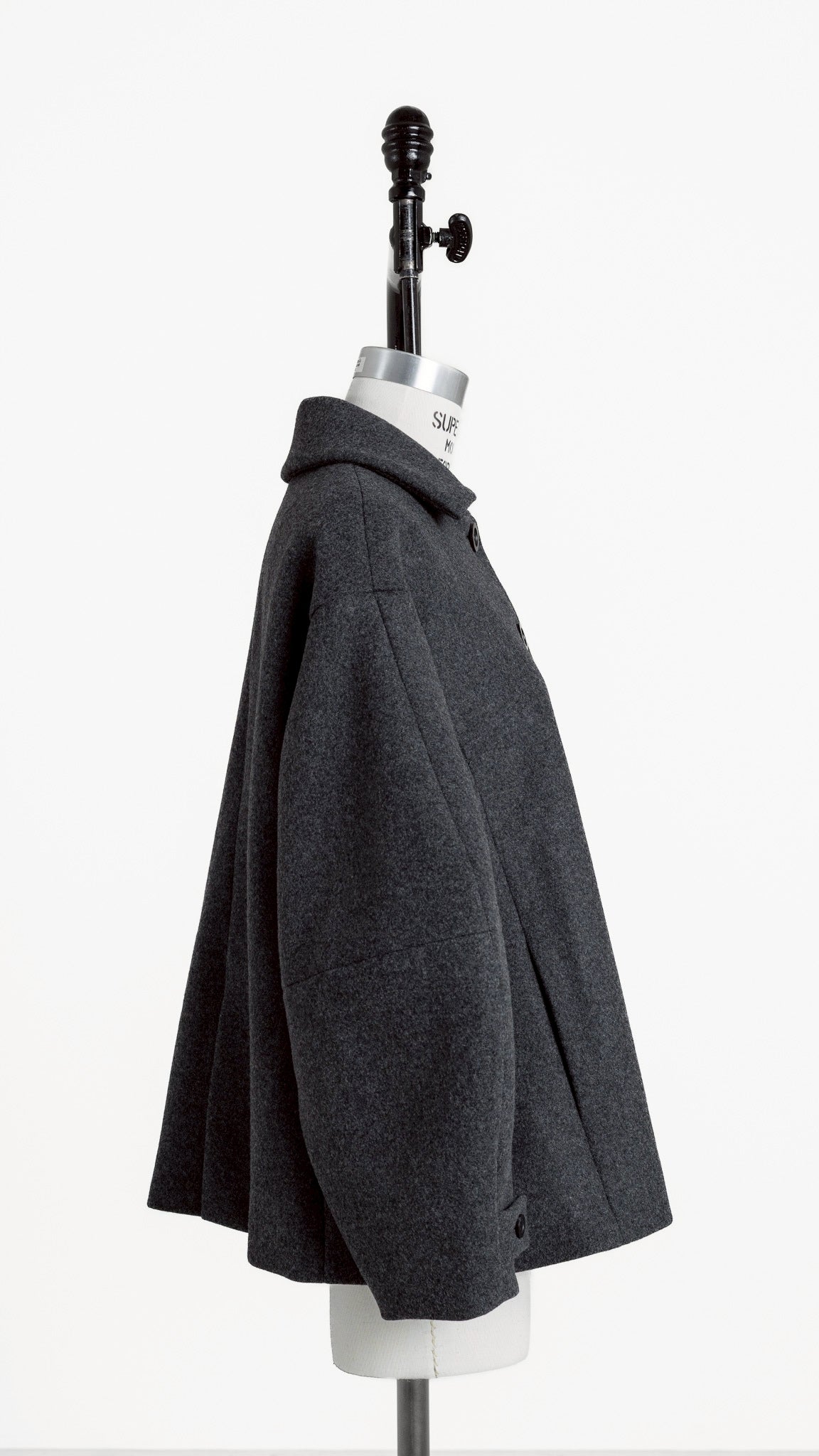 【PRE-ORDER】Balloon Sleeve Coat(GRAY)