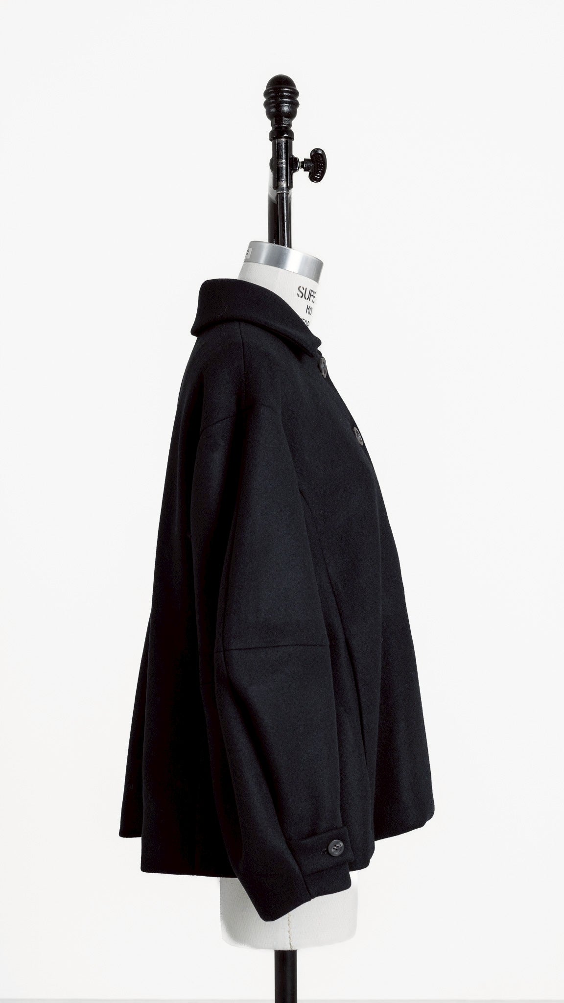 【PRE-ORDER】Balloon Sleeve Coat(BLACK)