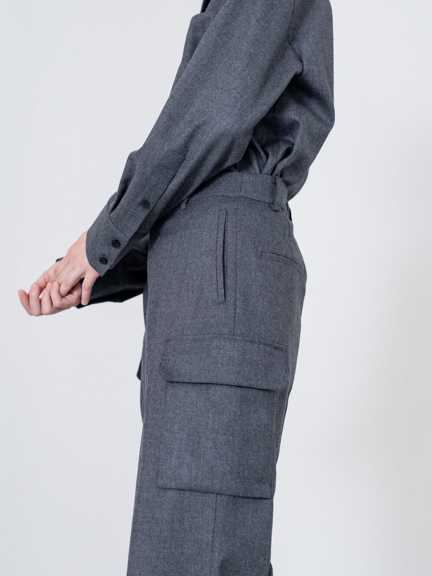 【PRE-ORDER】Wool Saxony Pants(3color)