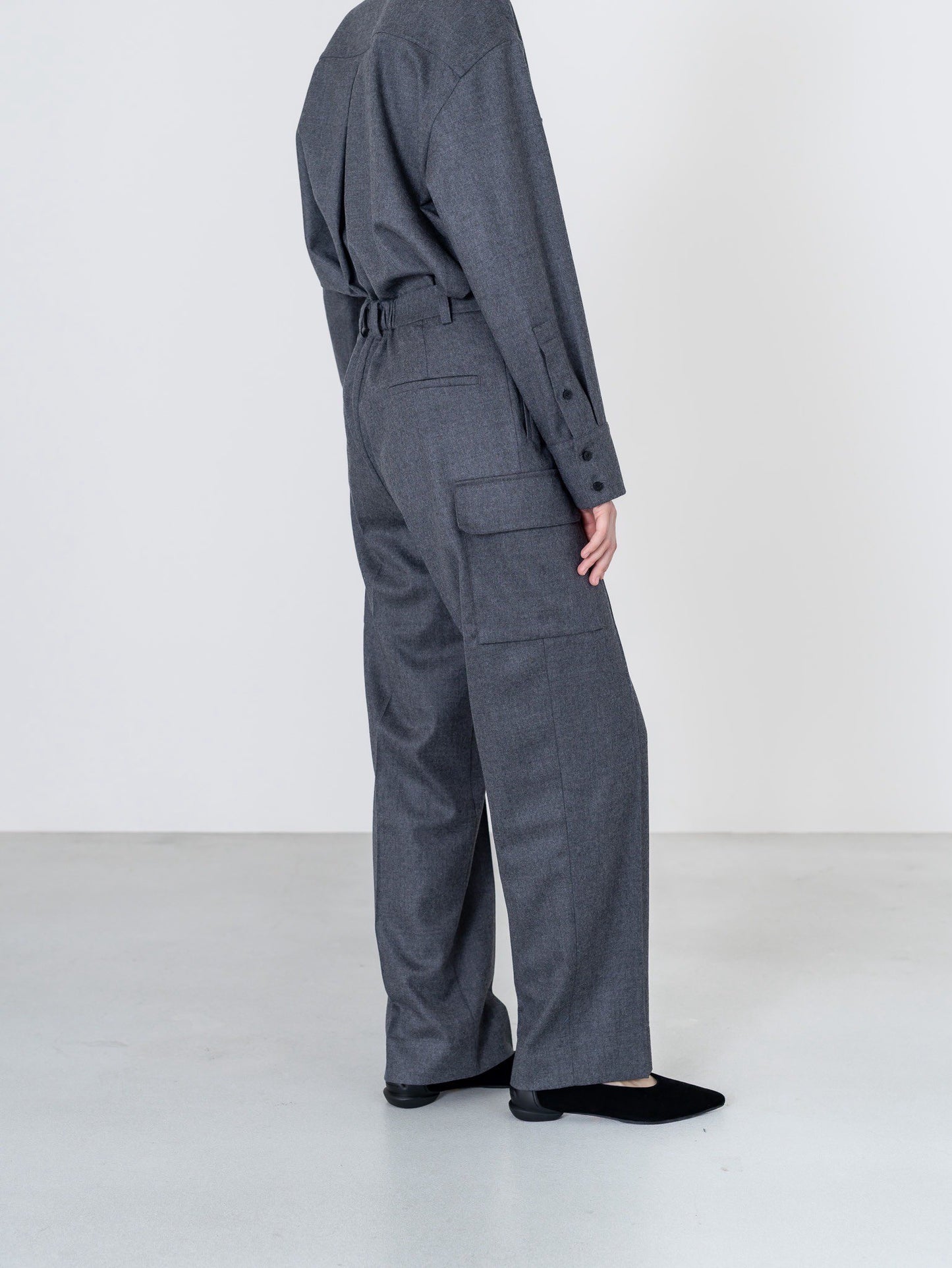 【PRE-ORDER】Wool Saxony Pants(3color)