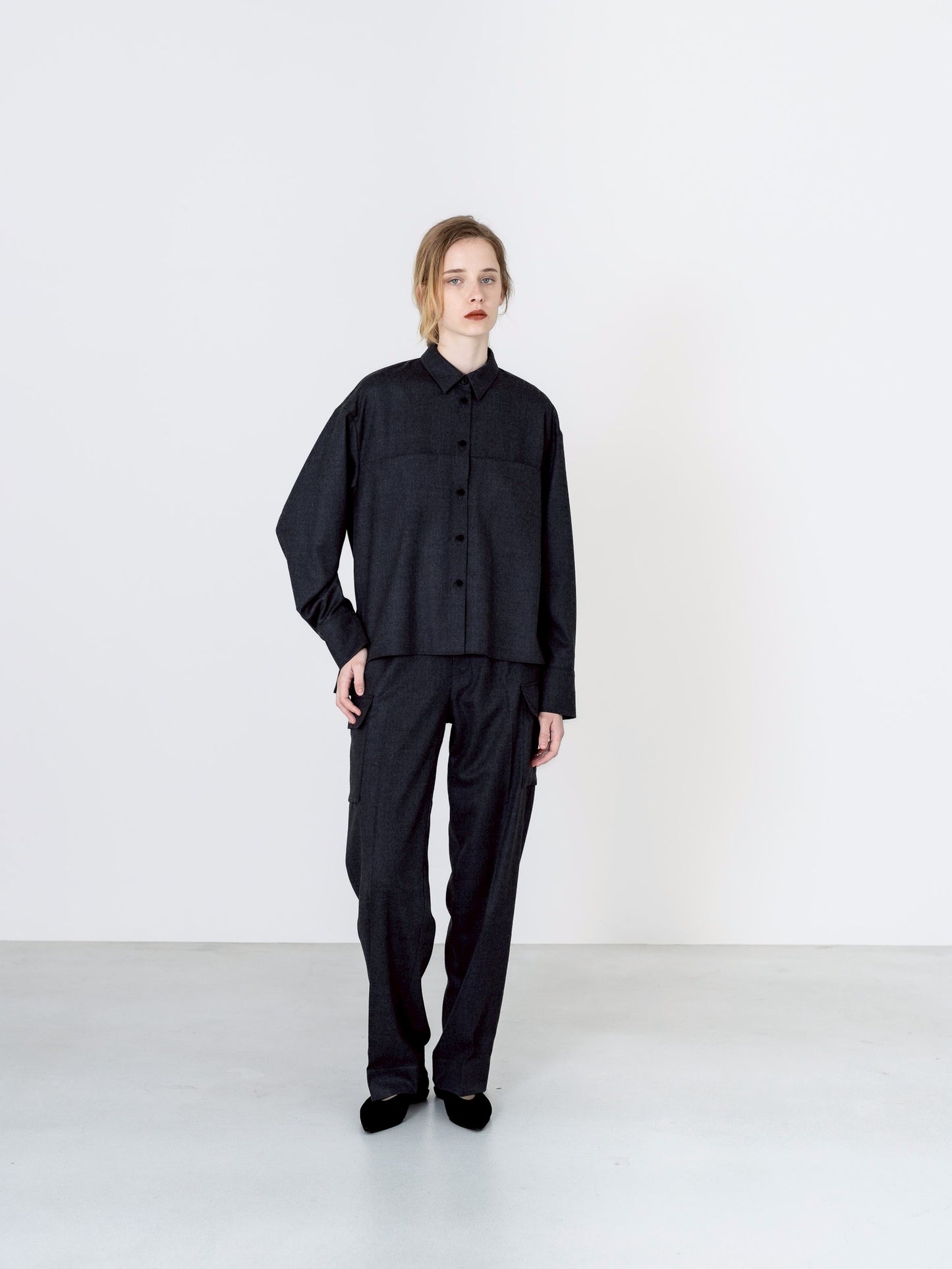 【PRE-ORDER】Wool Saxony Pants(3color)