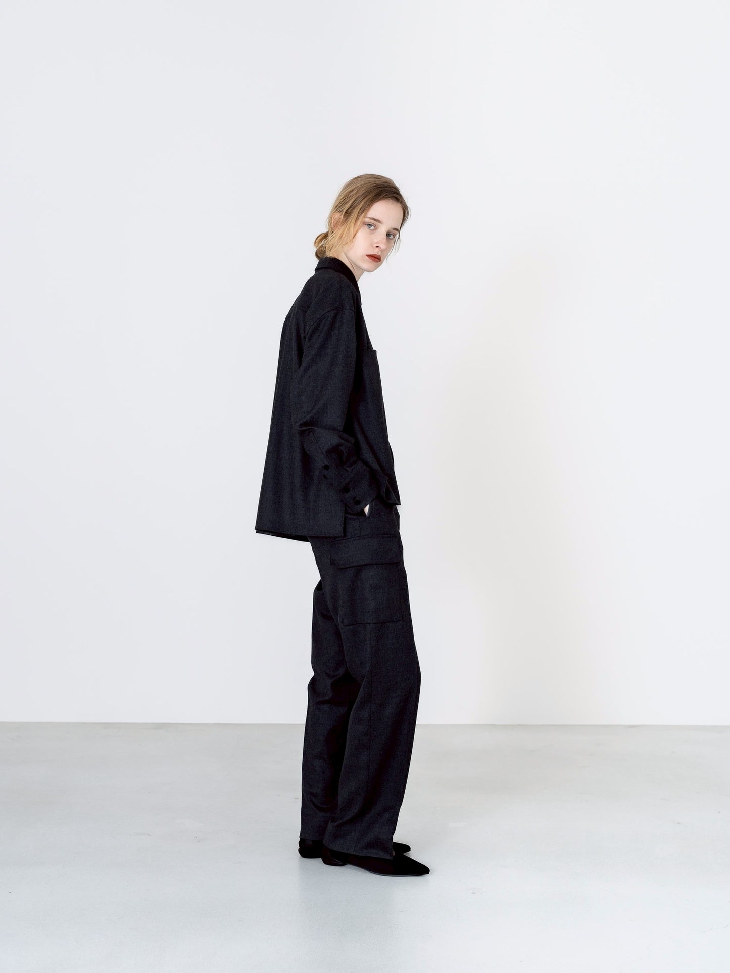 【PRE-ORDER】Wool Saxony Pants(3color)