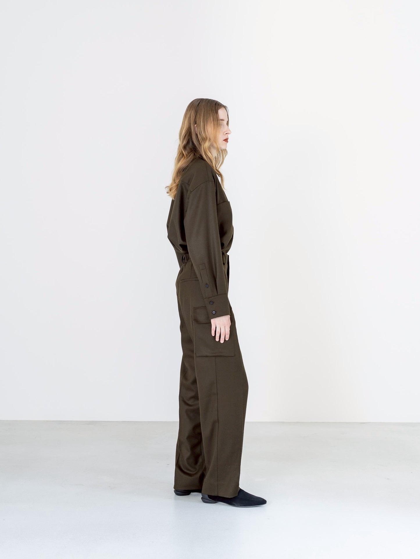 【PRE-ORDER】Wool Saxony Pants(3color)