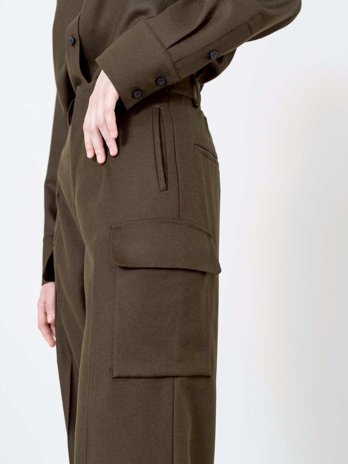 【PRE-ORDER】Wool Saxony Pants(3color)