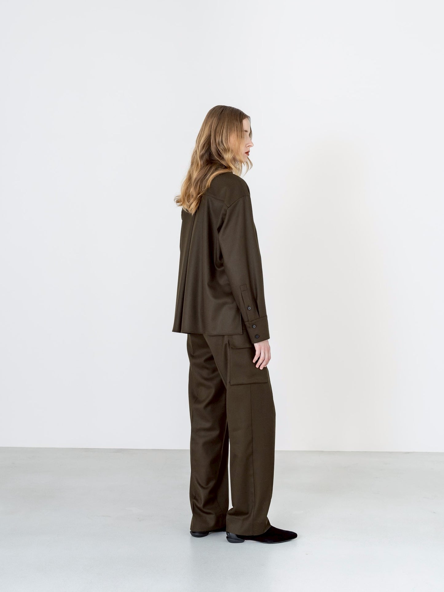 【PRE-ORDER】Wool Saxony Pants(3color)