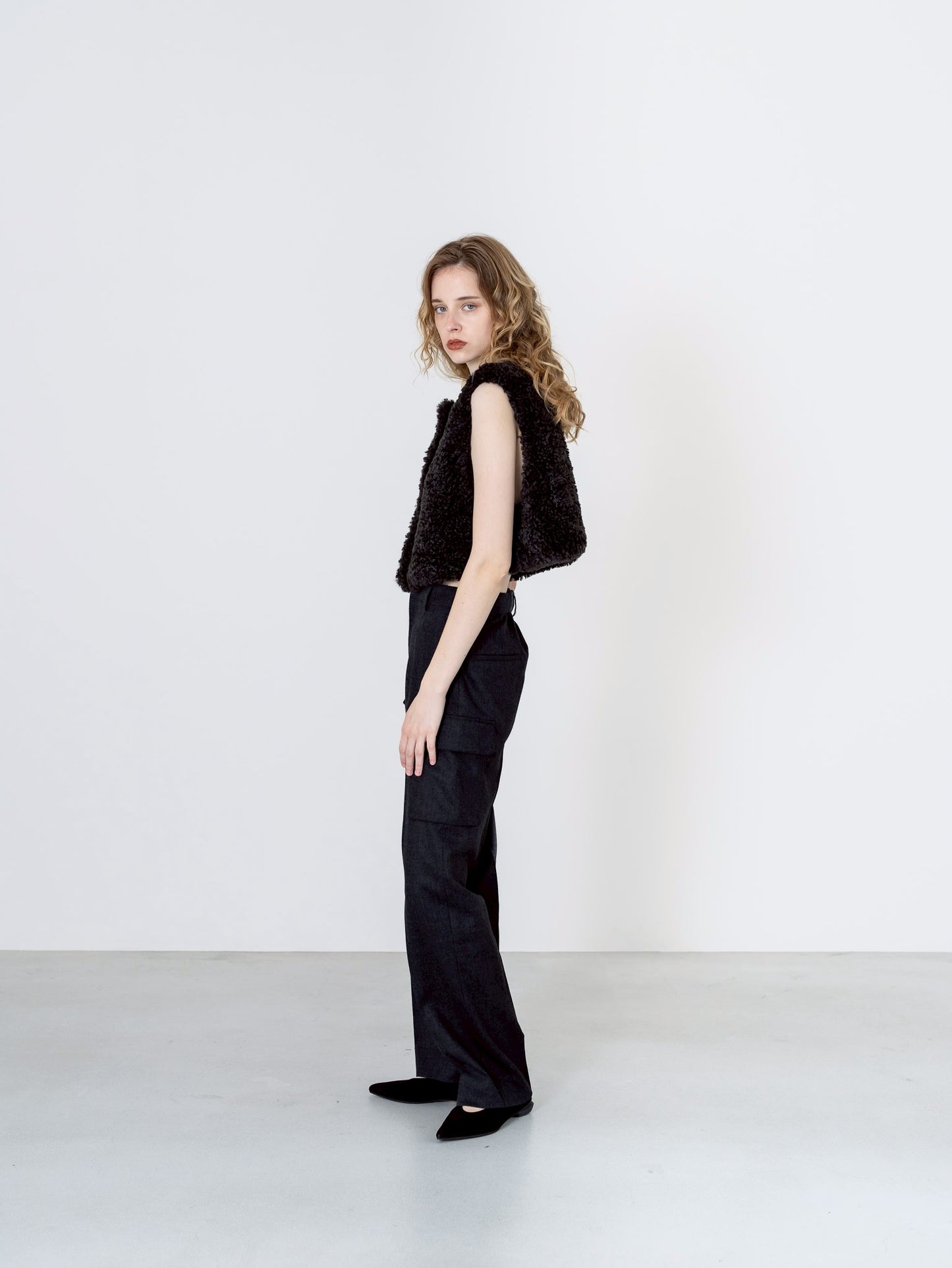 【PRE-ORDER】Boa Vest(2color)