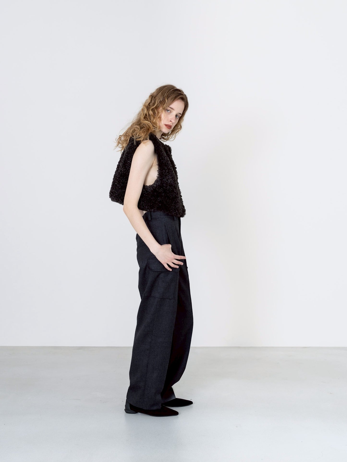 【PRE-ORDER】Boa Vest(2color)