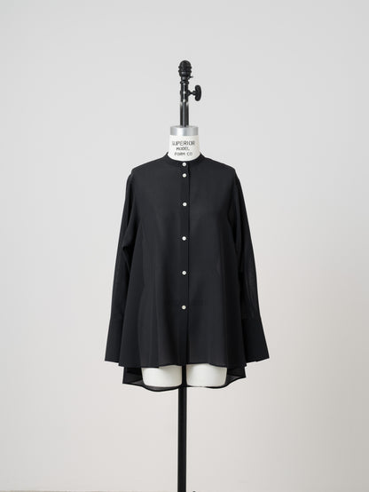 【PRE ORDER】Sheer Nuance Shirt (Black)