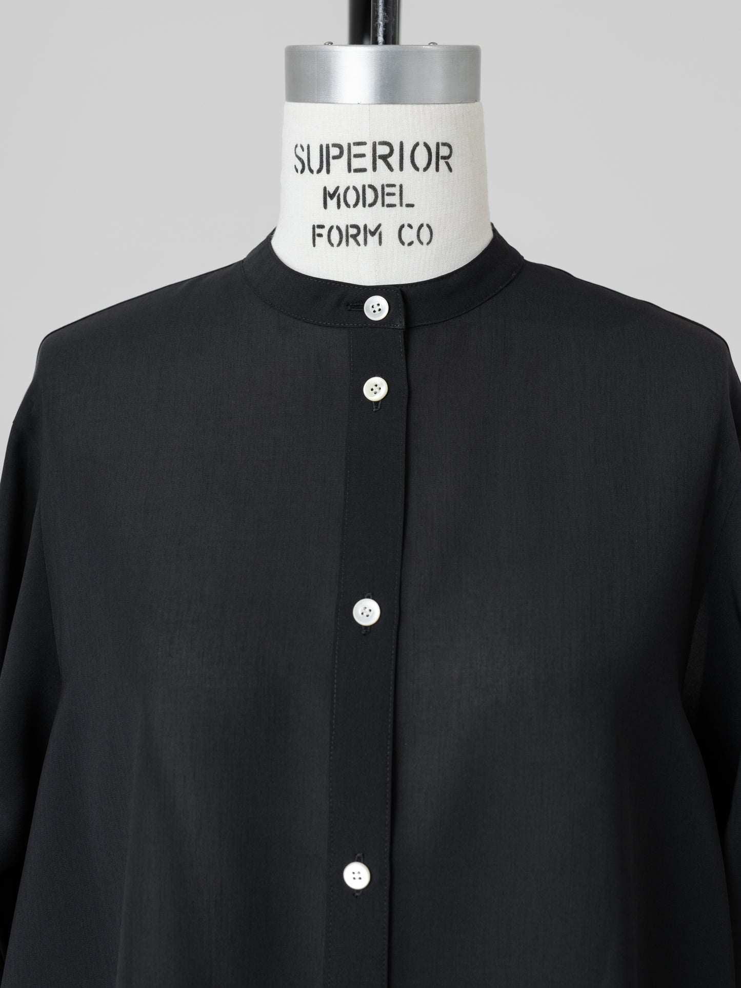 【PRE ORDER】Sheer Nuance Shirt (Black)