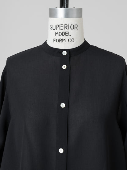 【PRE ORDER】Sheer Nuance Shirt (Black)