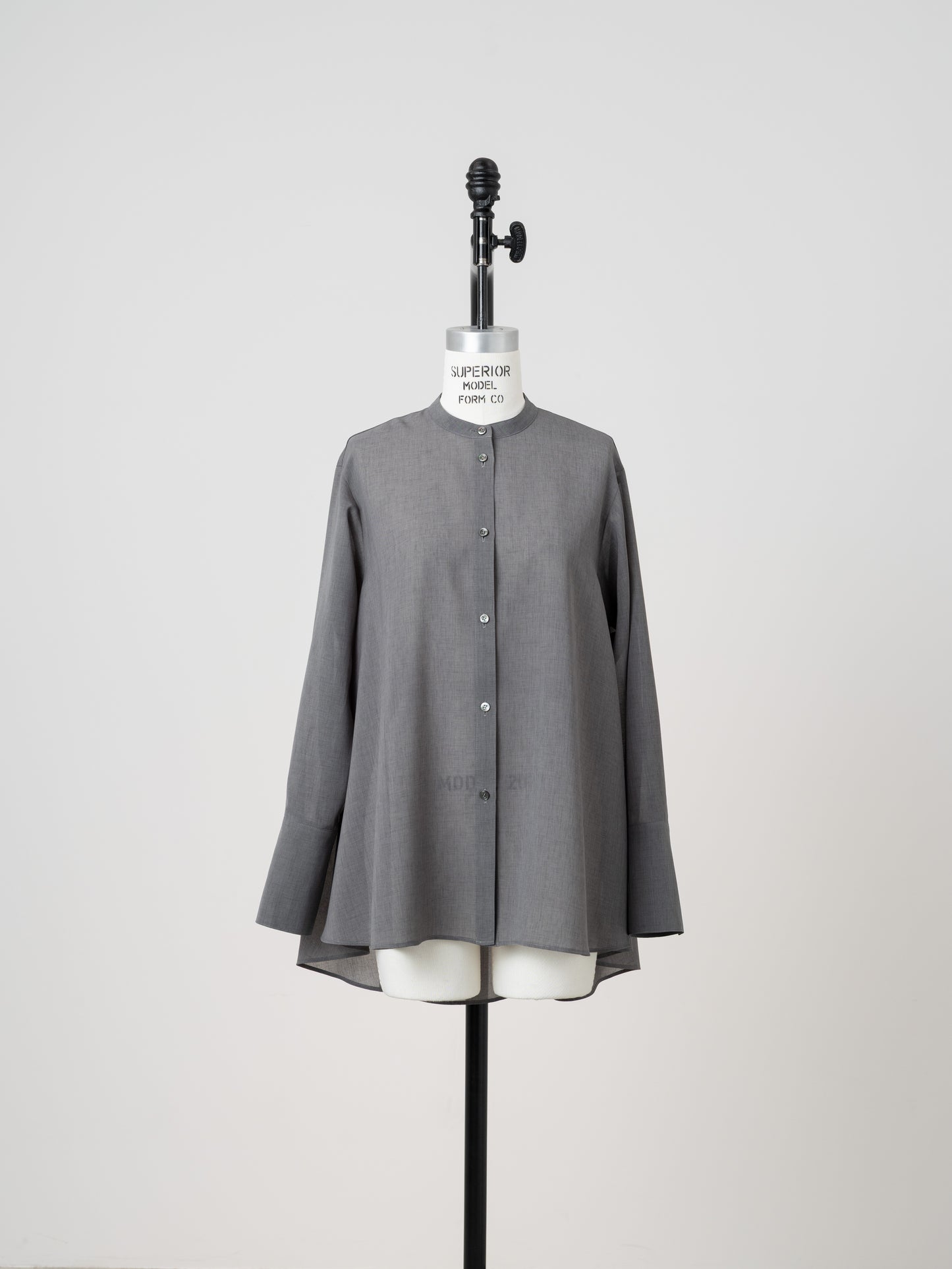 【PRE ORDER】Sheer Nuance Shirt (Gray)