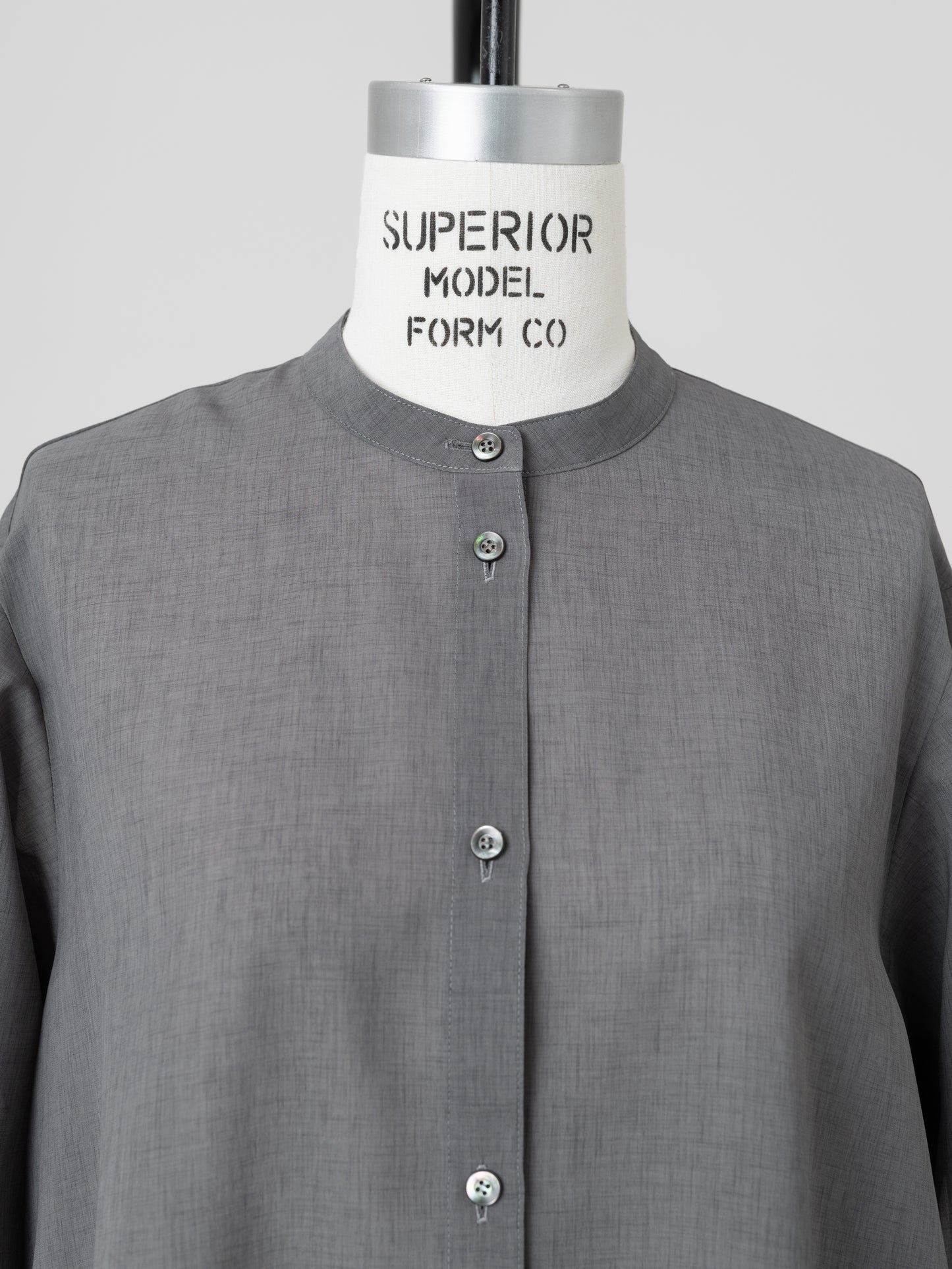 【PRE ORDER】Sheer Nuance Shirt (Gray)