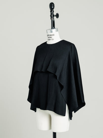 【PRE ORDER】Satin Crepe Cape